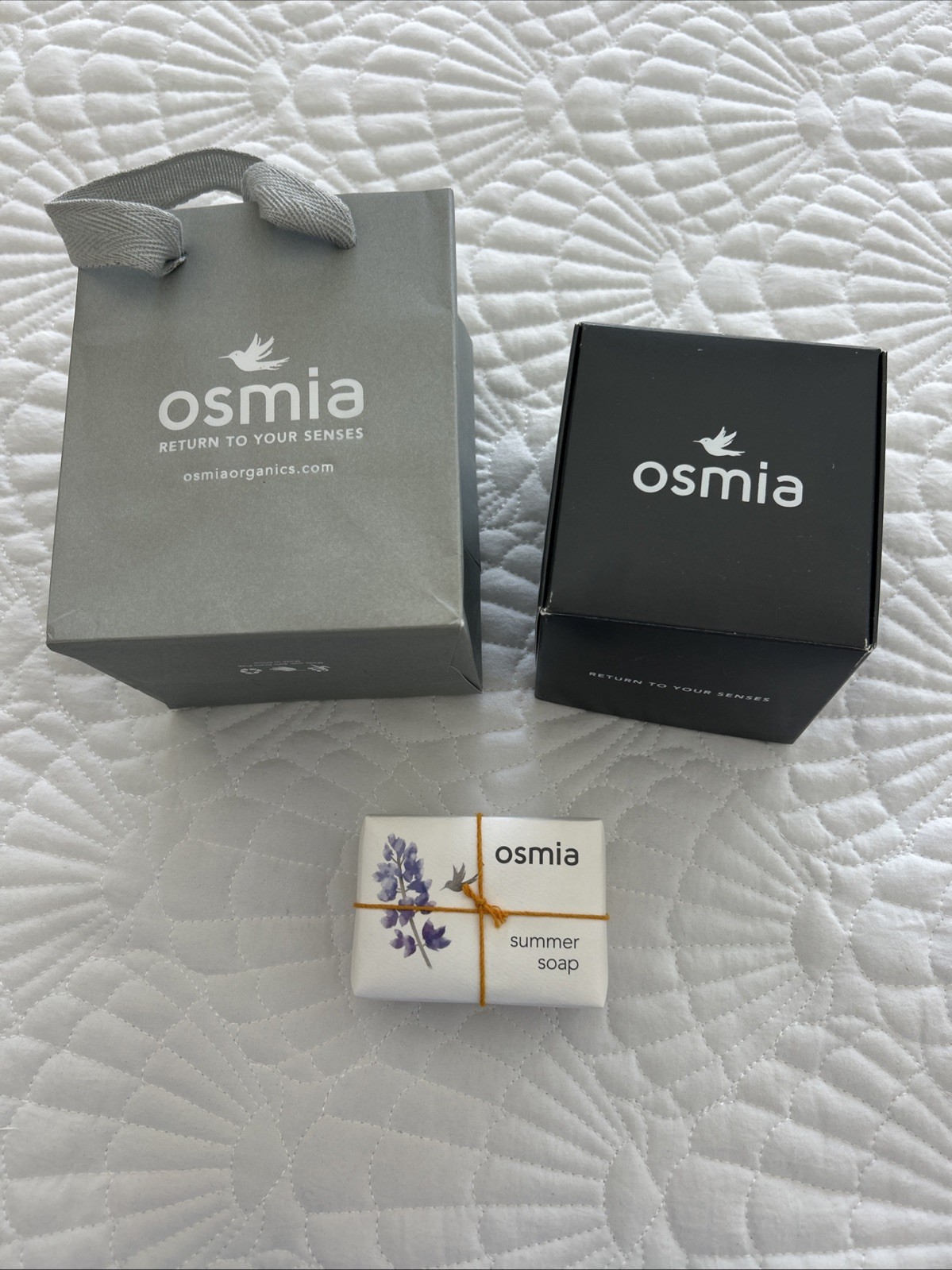 Osmia Organic Soap Skincare Natural Summer Soap Moisturize Soften Rare Sold Out