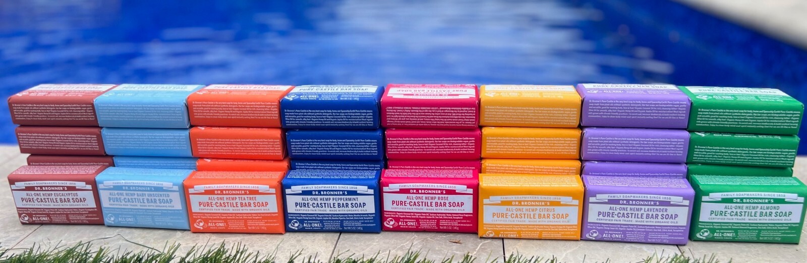 Dr. Bronner’s Pure-Castile Bar Soap, 5oz. – YOU CHOOSE SCENT
