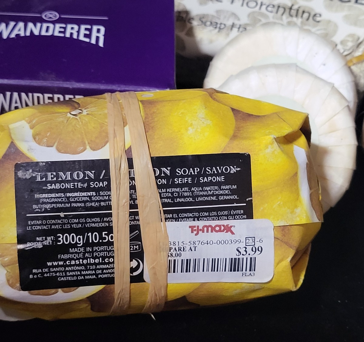 5 lbs. Bar Soap DREAM, Trader Joe’s, Castelbel, Amber, Clara Senteurs & Lolu Spa