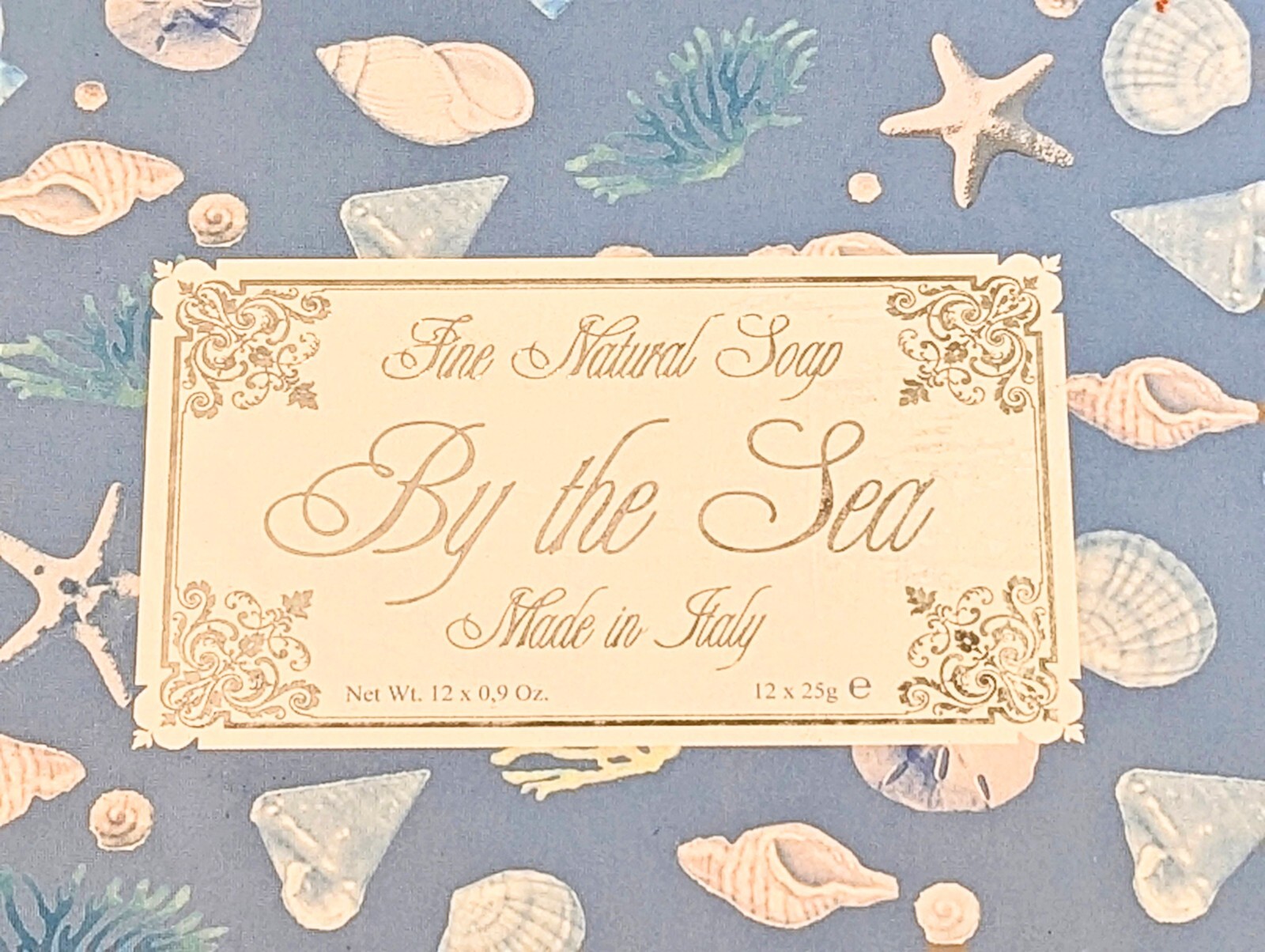 Saponificio Varesino Fine Natural Soap 12 Ivory Seashell Colored Italy 12x.9oz