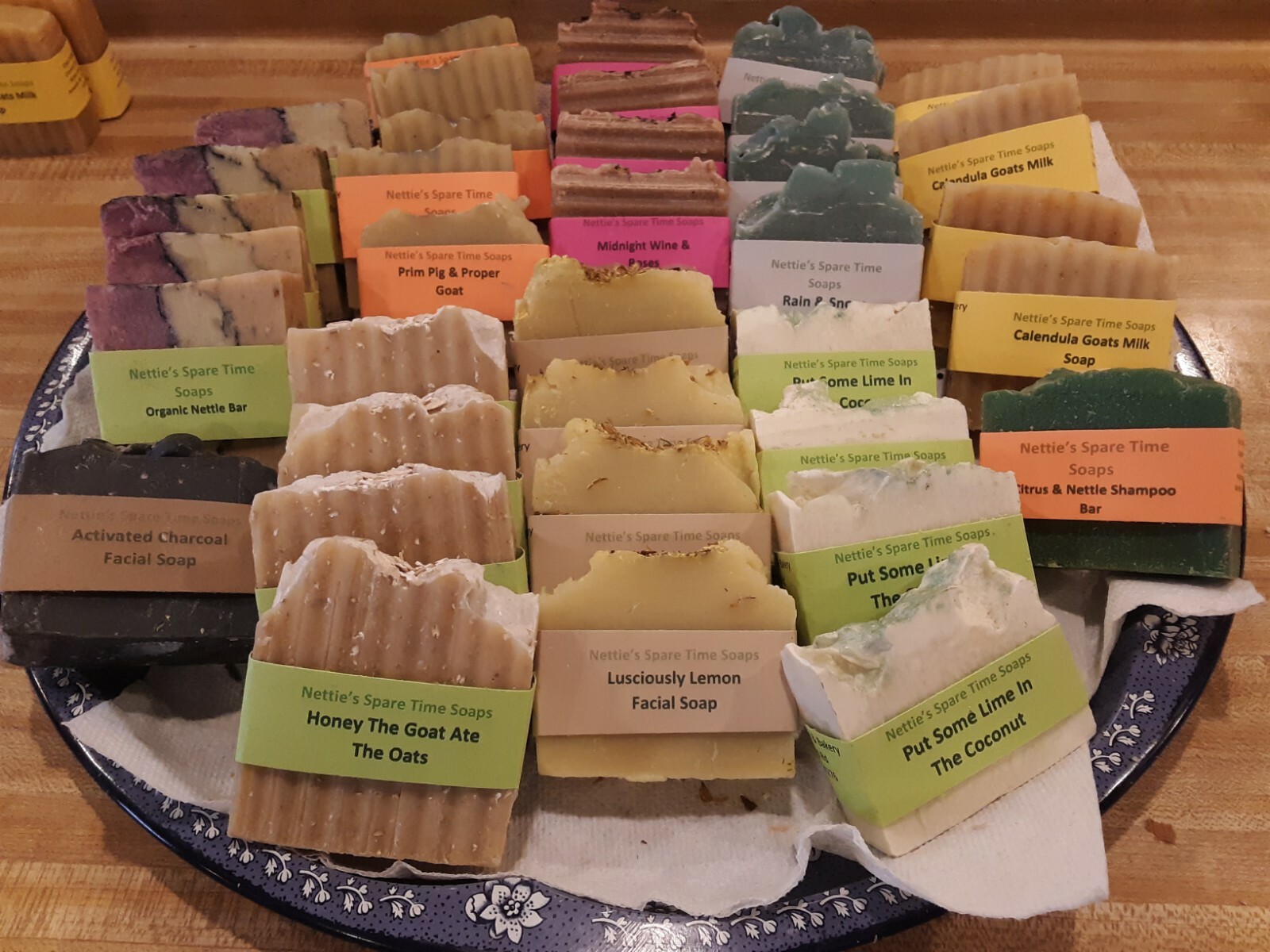 Handmade Organic Natural Vegan Soap Some unscented
