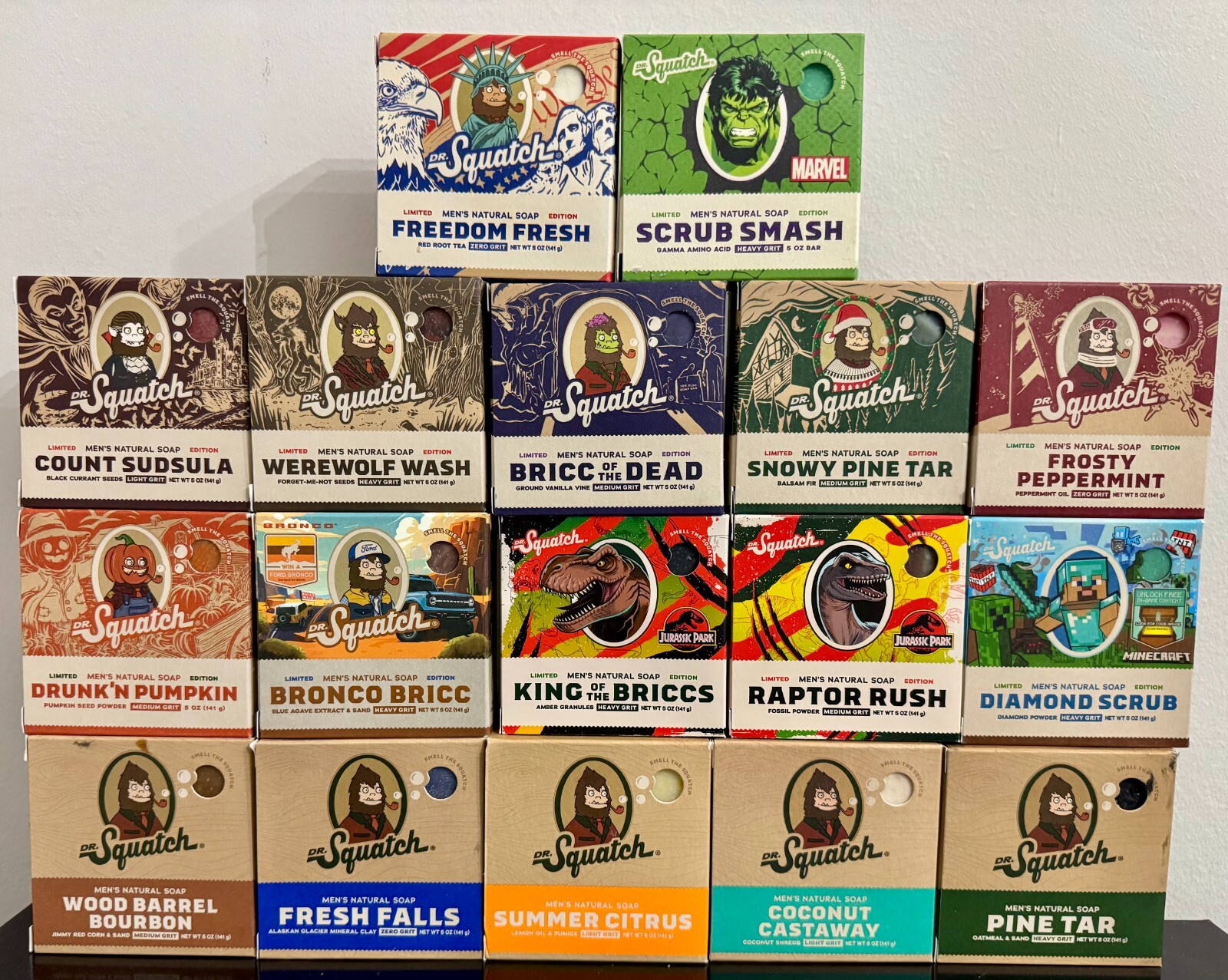 DR.Squatch All Natural Soap-Limited Edition-Your Choice of Scent – FAST SHIPPING