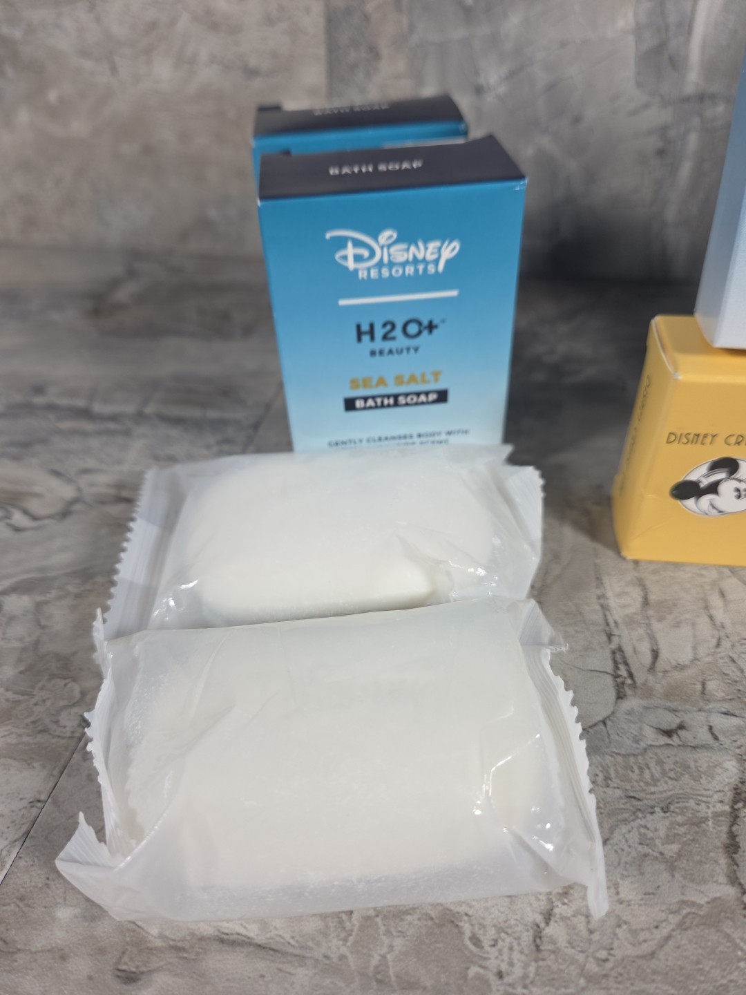 Disney Resort H20+ Sea Salt Facial Body Soaps 1.5-2.0 Oz Lot 12 Bars