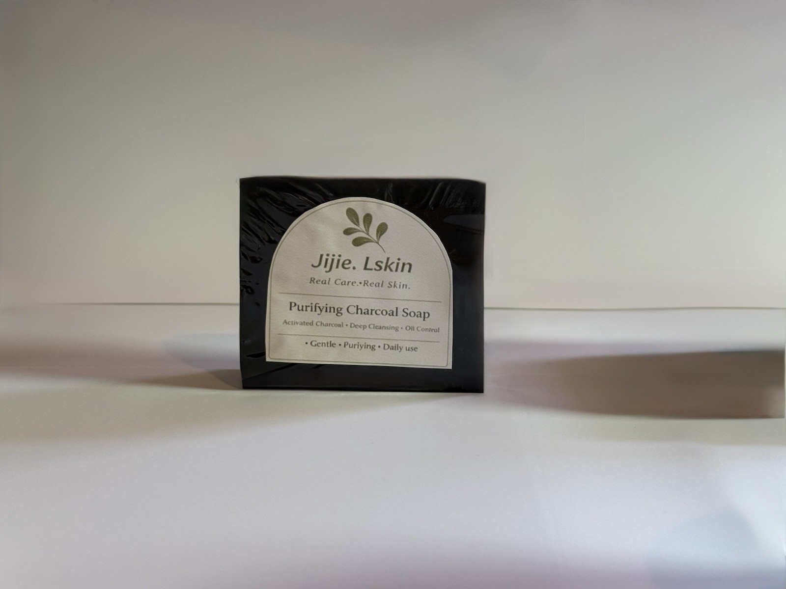 Jijie.Lskin Purifying Charcoal Soap – Acne, Oil Control, Glow, All Skin , 3.5 oz
