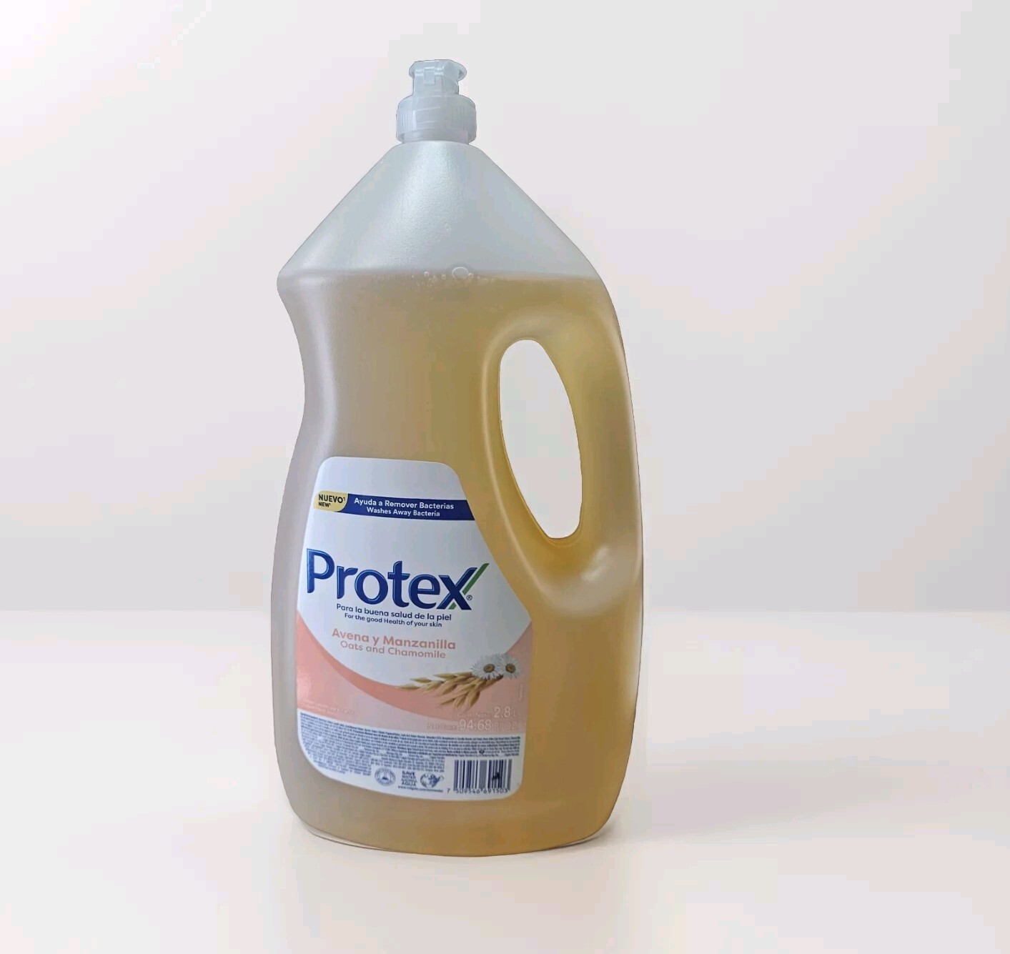 1 Gallon Of PROTEX Liquid Hands Wash Oats Chamomile & flaxseedoil