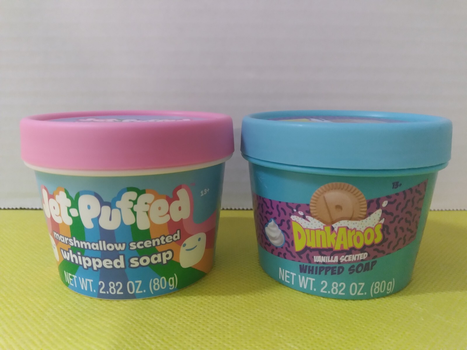 NEW JET PUFFED MARSHMALLOW SCENTED WHIPPED&Dunkaroos SOAP 2.82 oz (lot 2)