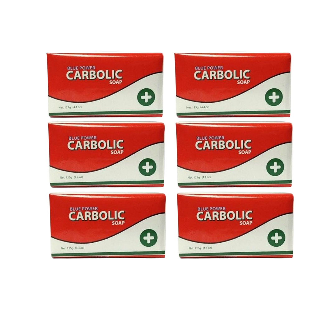 Jamaican Blue Power Carbolic Soap 125g (Pack of 6) – Import fees are paid by us