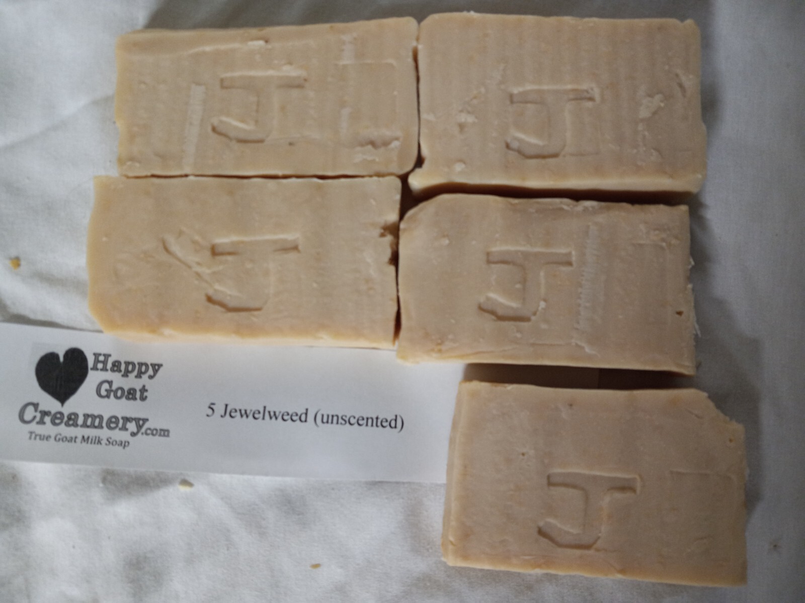 JEWELWEED GOAT MILK SOAP HAPPY GOAT CREAMERY USES TEA MADE OF HERB FREE SHIPPING