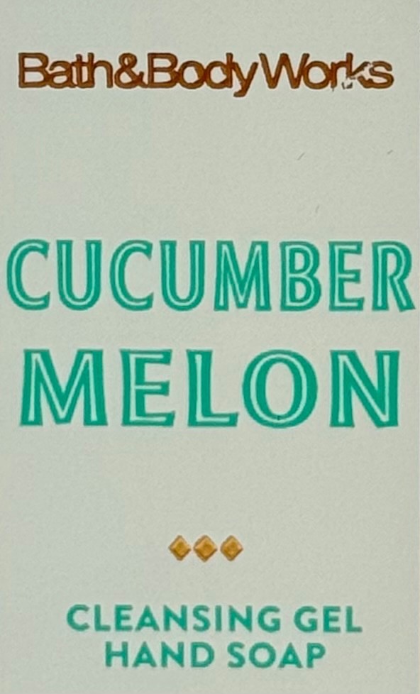 1 NEW BATH & BODY WORKS CUCUMBER MELON CLEANSING GEL HAND SOAP WASH PUMP 8 OZ