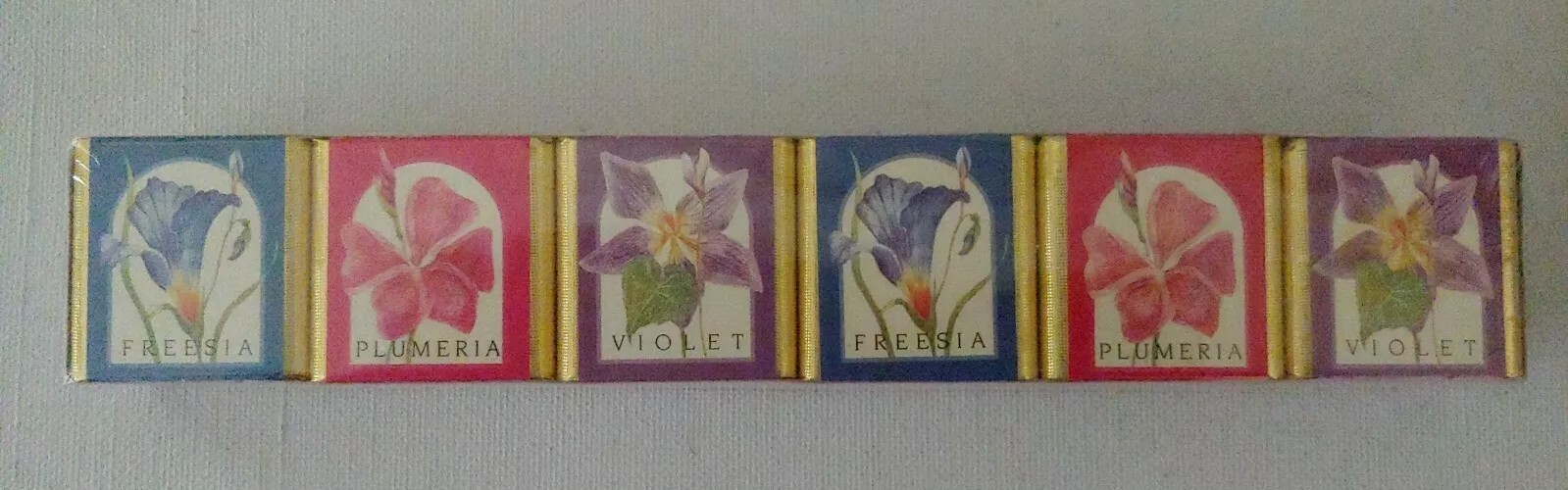 Vintage Delagar English Bath Cubes 6 Cubes 9 oz. Made in England Scented