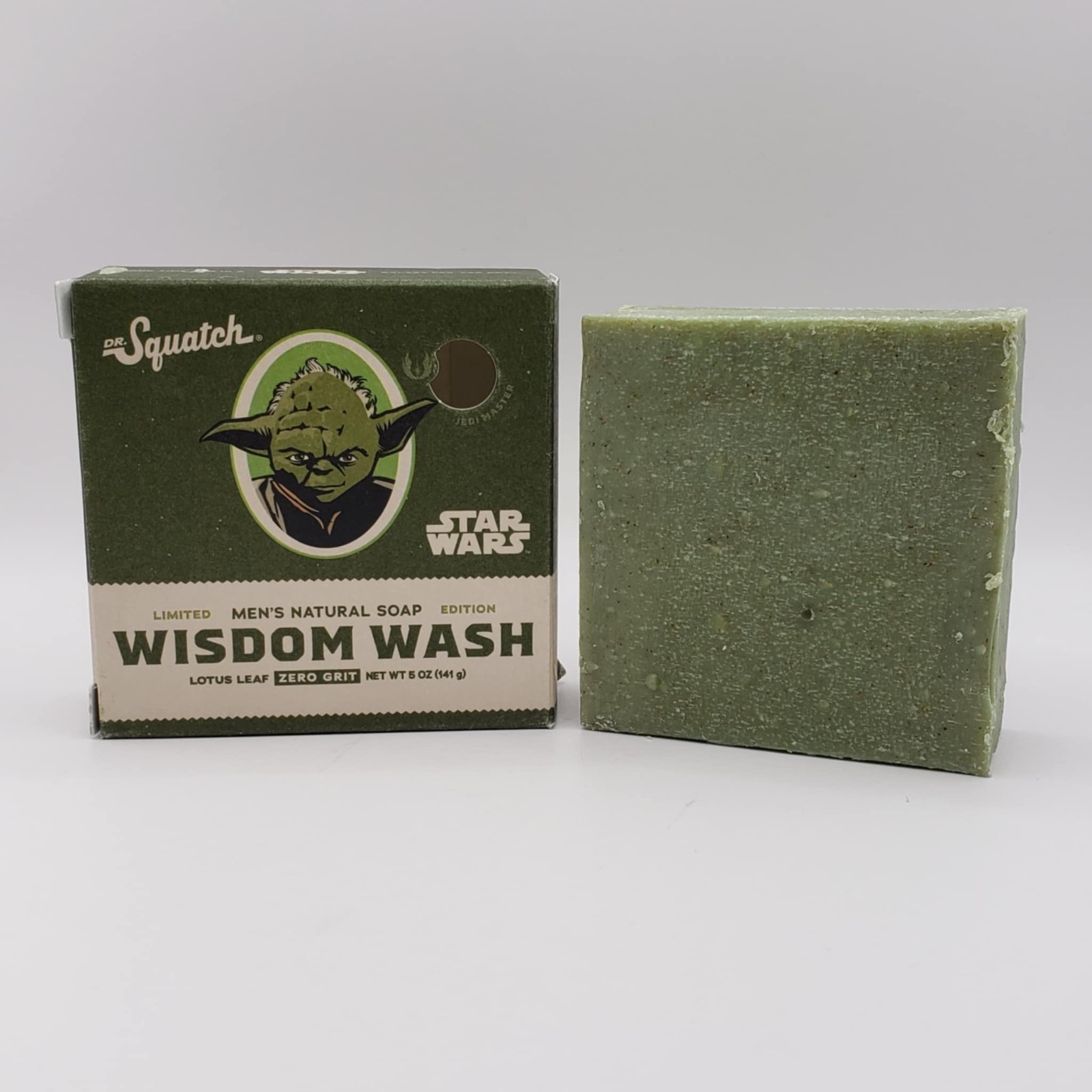 Dr. Squatch Disney Star Wars Wisdom Wash Ltd Ed Natural Bar Soap 5oz – 2 Pk