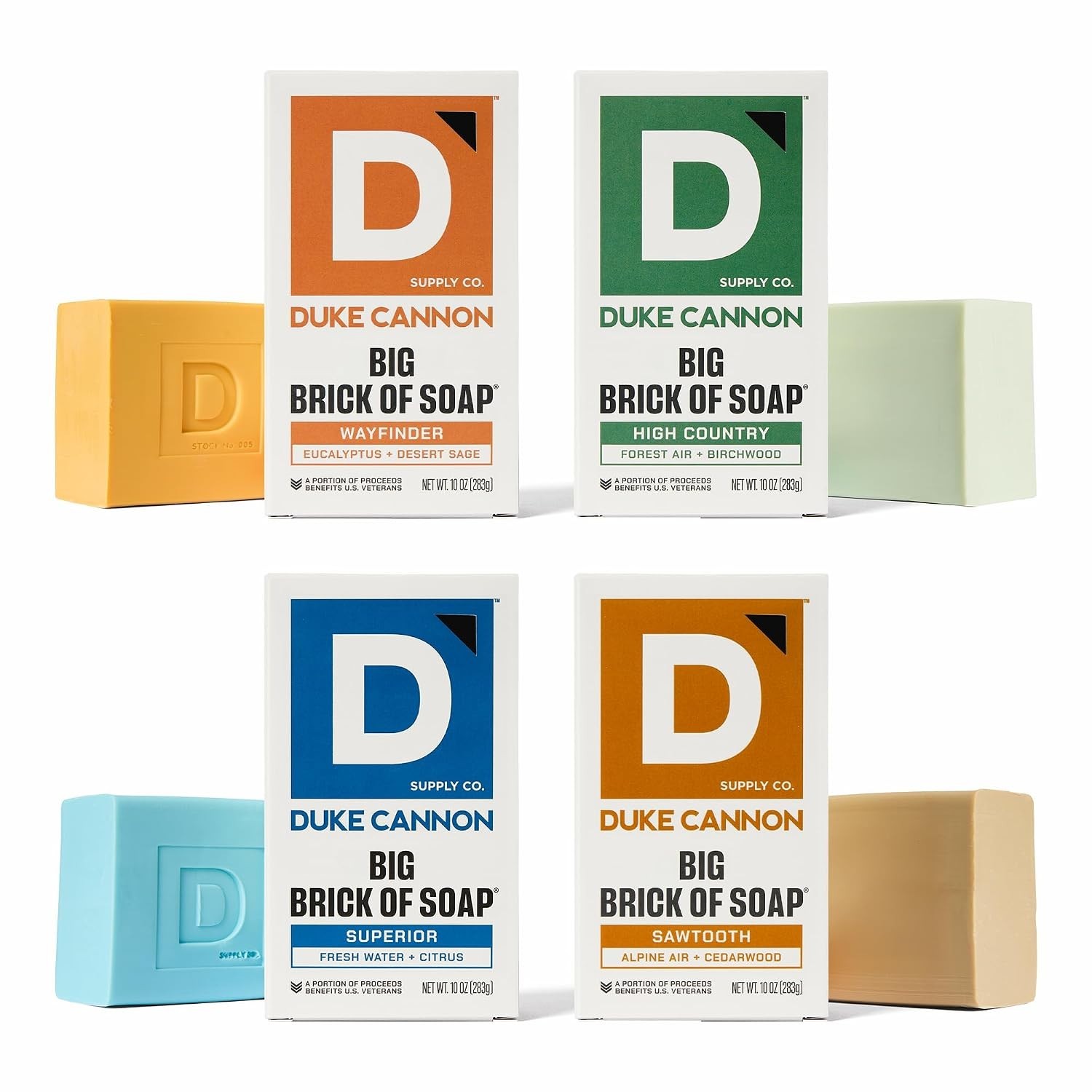 Men’s Soap Set – Wayfinder, High Country, Superior, Sawtooth