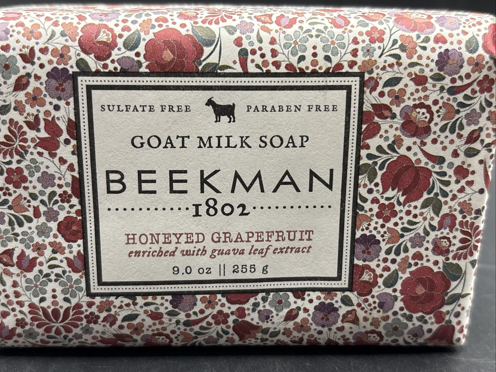 Beekman 1802 Goat Milk Soap Honeyed Grapefruit 9 oz Jumbo NEW SEALED Made in USA