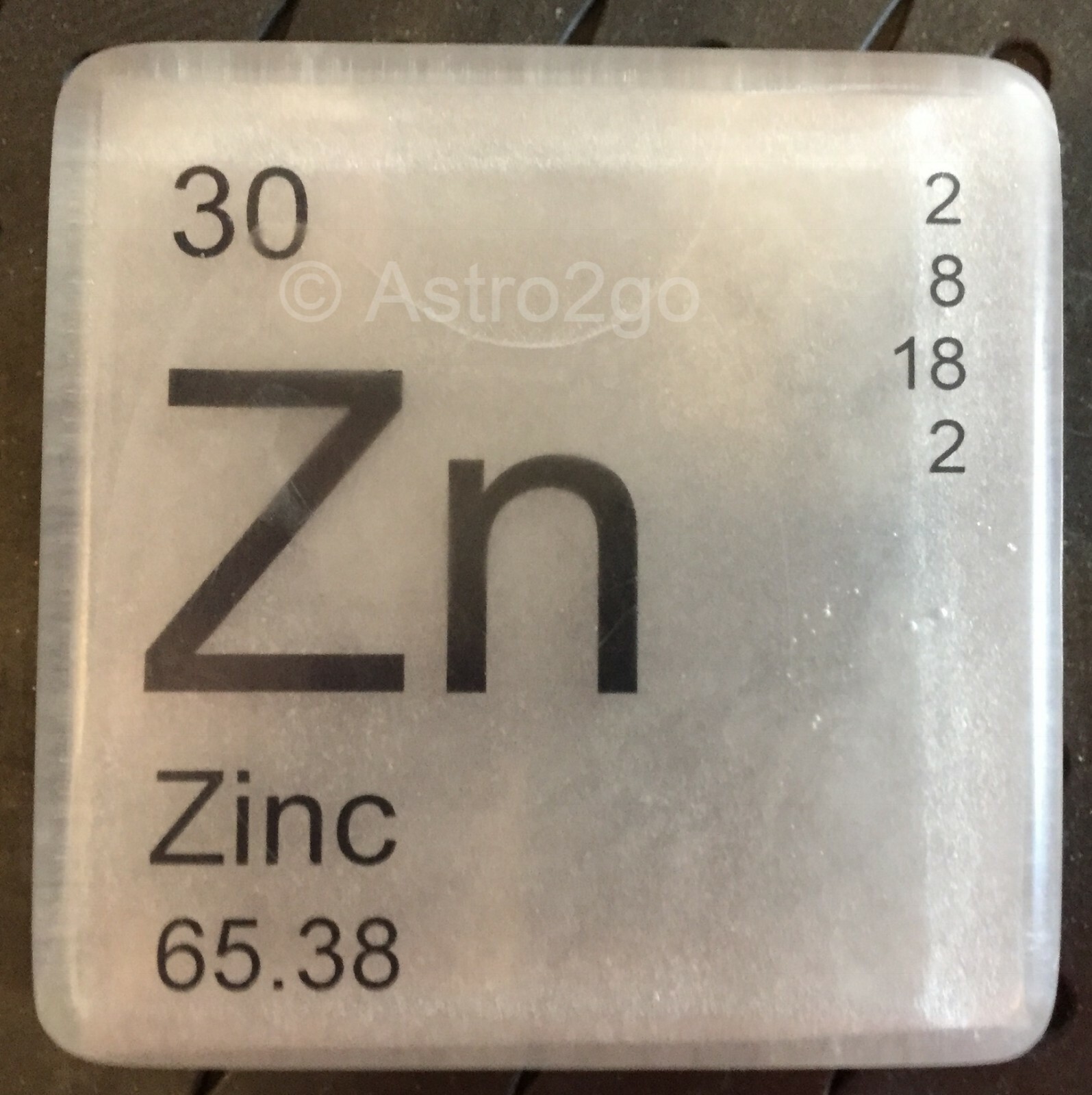 PERIODIC TABLE ELEMENT “Zn” ZINC NOVELTY HAND BATH SOAP-4 oz JUST BUBBLY NEW!