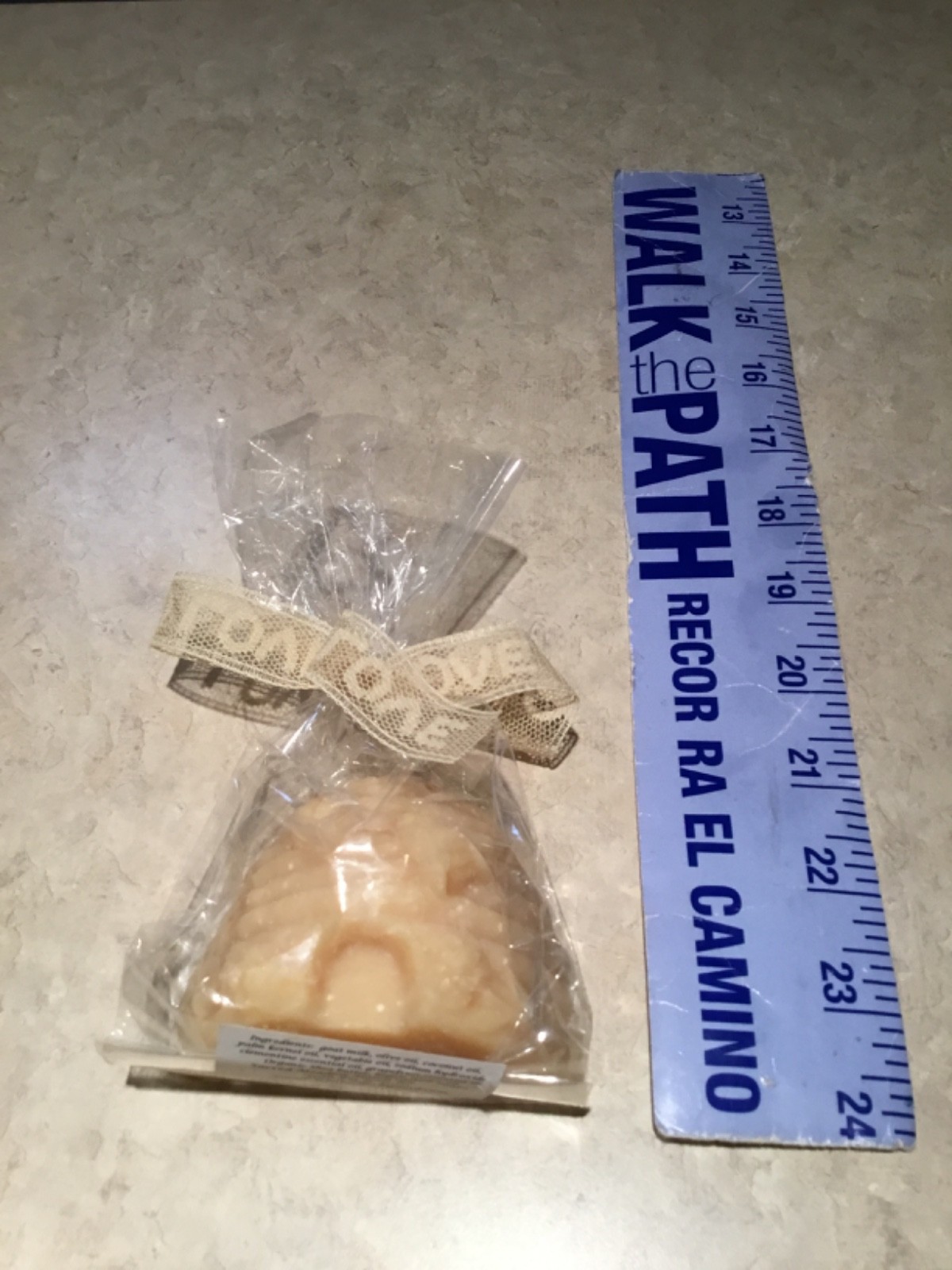 Beehive Shaped Goat Milk Soap w Love Gift Ribbon from Rabbit Hash KY NEW IN PKG