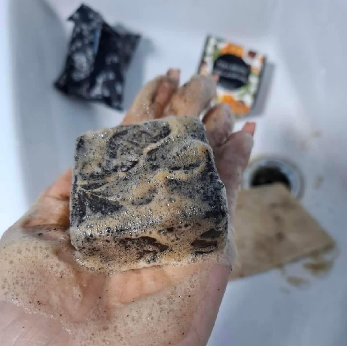 Relaxcation Handmade Coffee Scrub Soap Bar – 5 Bars