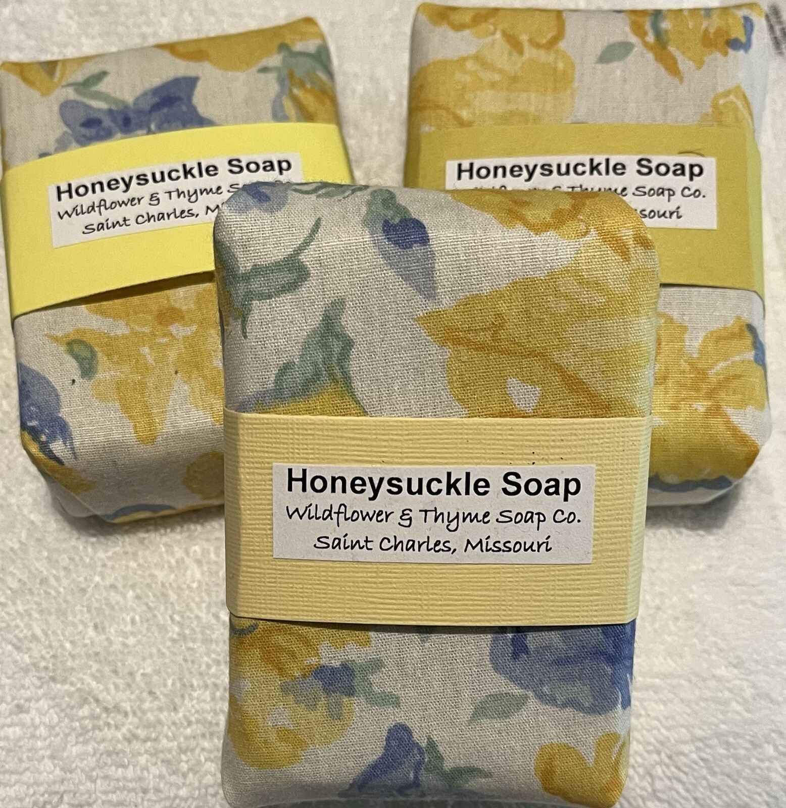 Three (3) Bars Hand-made Old Fashioned Lye Soaps FREE SHIPPING