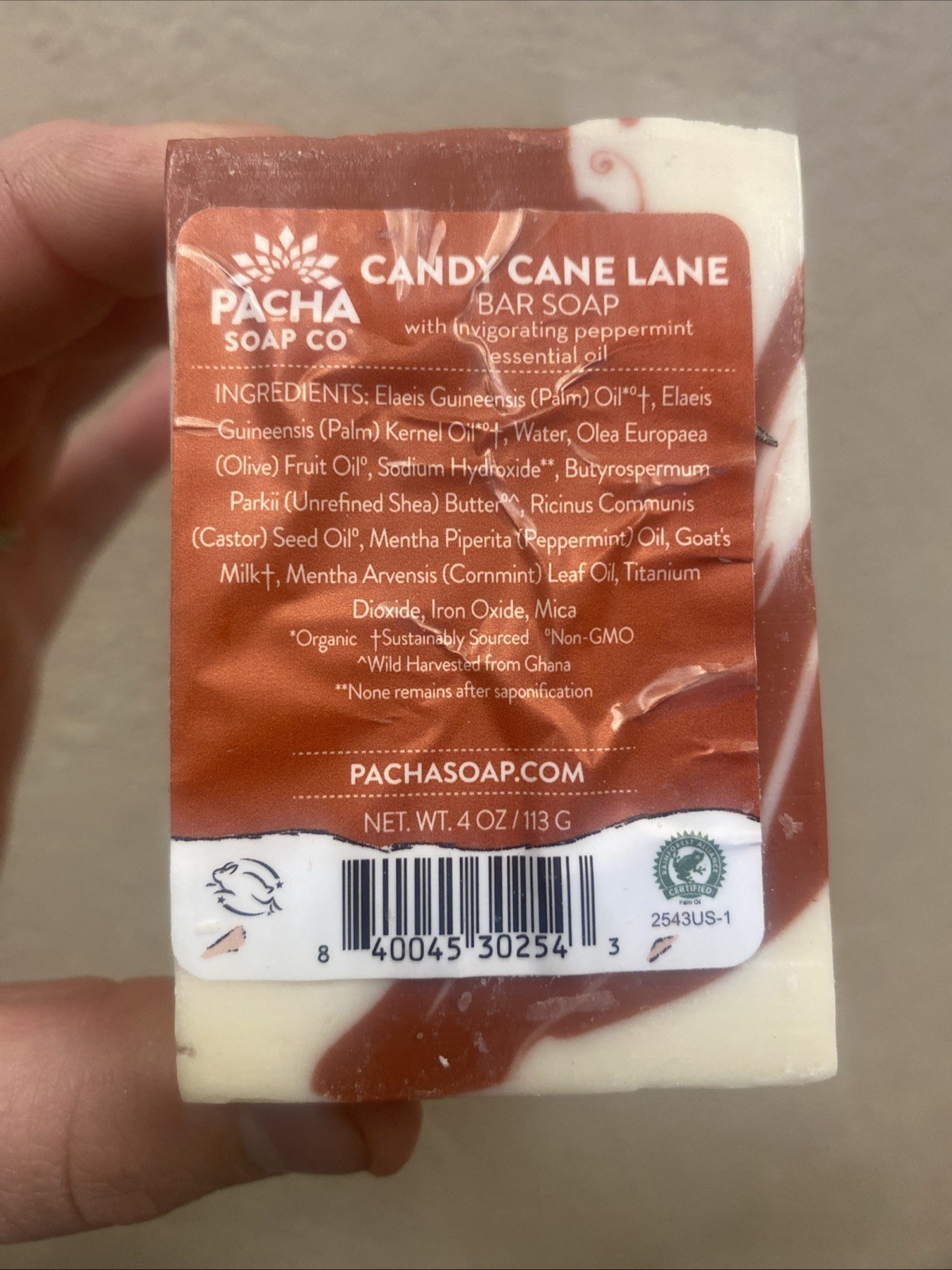 Pacha Soap Co 5 Full Sz Variety Pack Scent Collection 4 Oz Bars USA Graduation