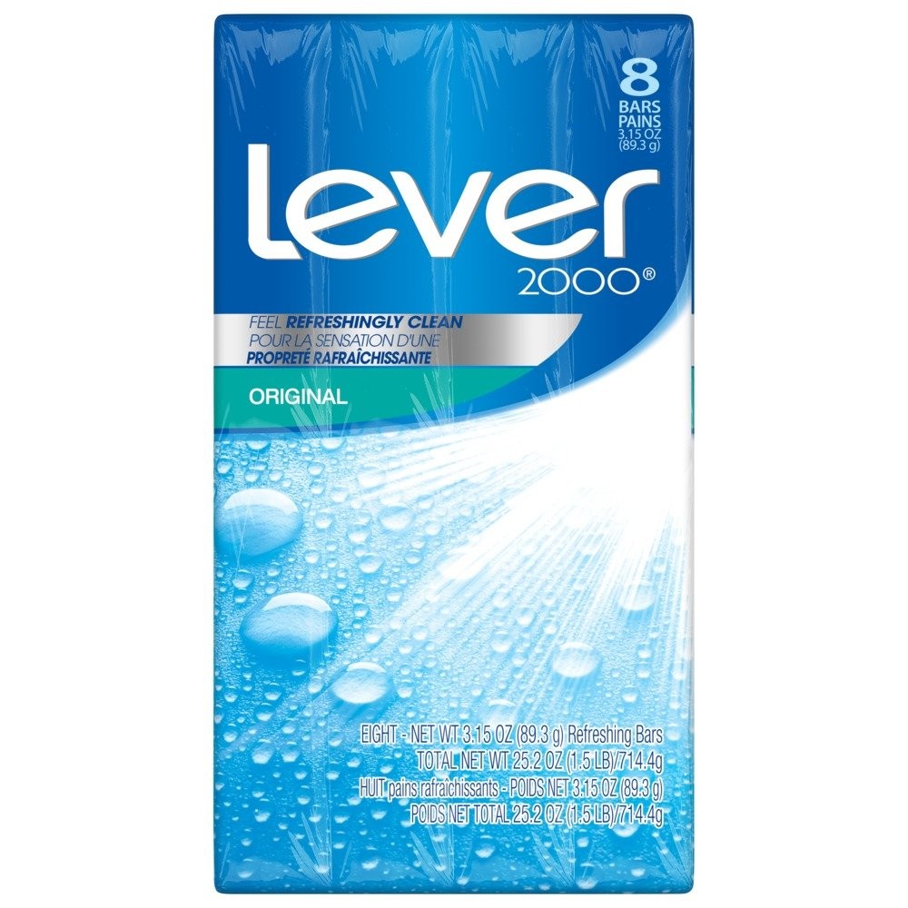 2000 Original Lever Bars, 3.15 oz Each, Pack of 8 for Energy and Nutrition