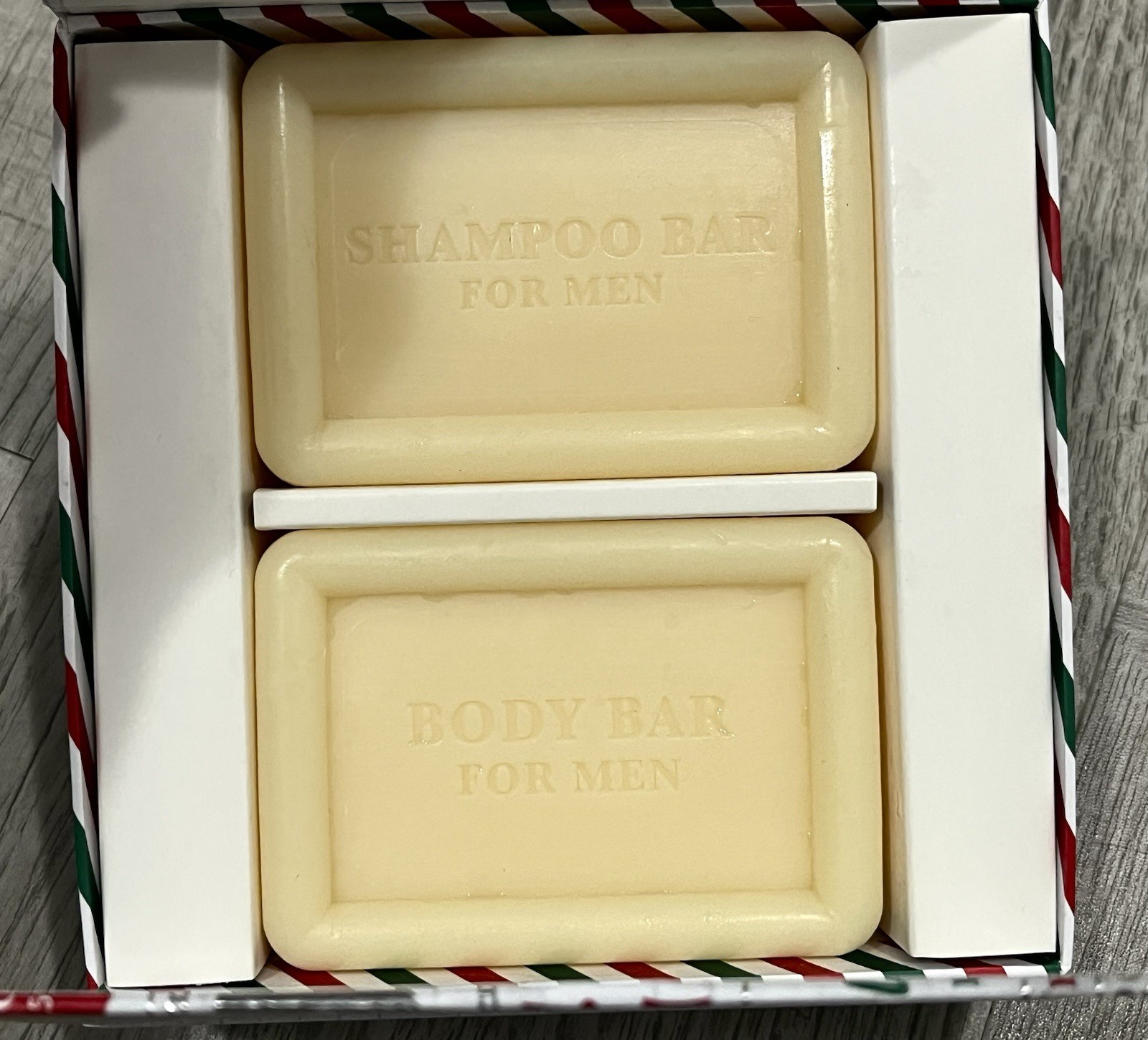 Barbershop 5oz Shampoo + Body Bars Soap Set For Men Fresh Eucalyptus (#xe4