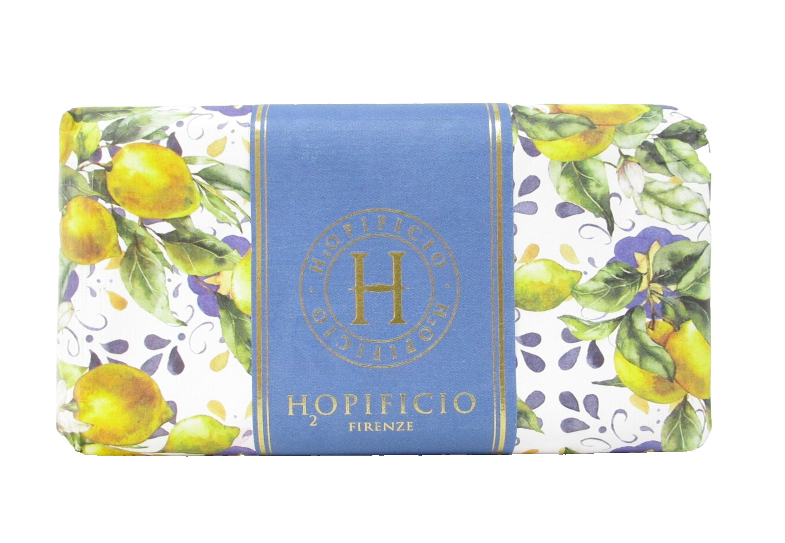 Hopificio Italian Luxury Bath Bar Soap 2 Pack Lemon scented 14.1oz total