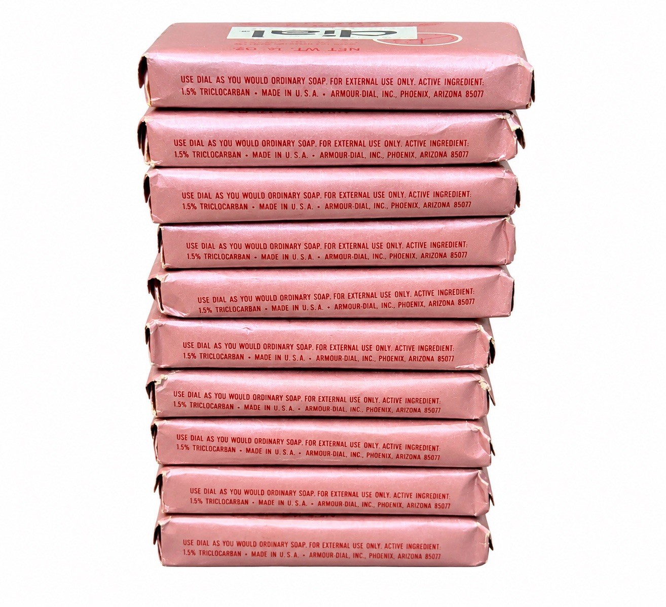 Vintage Dial Bar Soap Lot of 10 Pink Deodorant & Beauty Bars 1/2 oz NOS Sealed