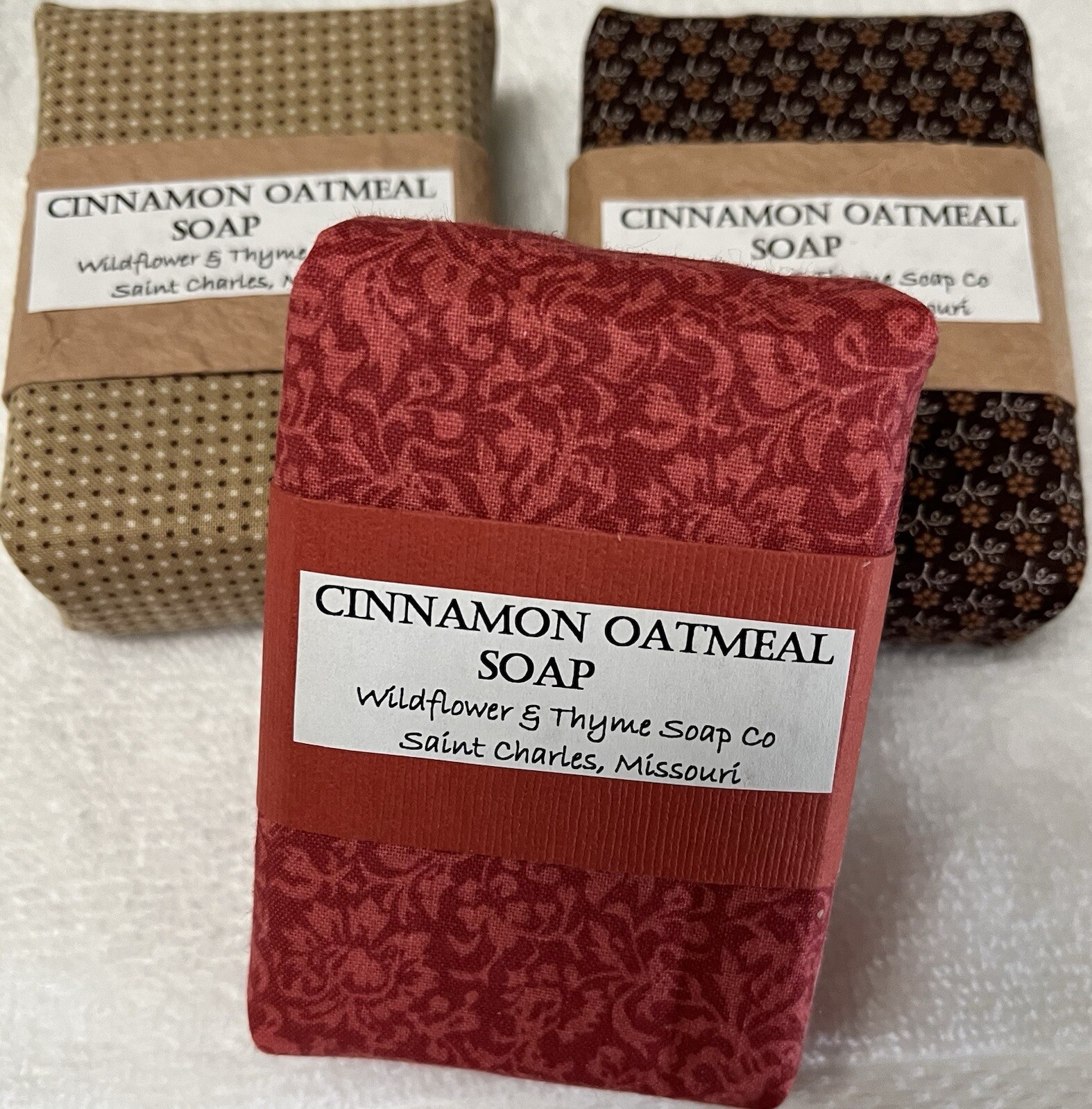 Three (3) Bars Hand-made Old Fashioned Lye Soaps FREE SHIPPING