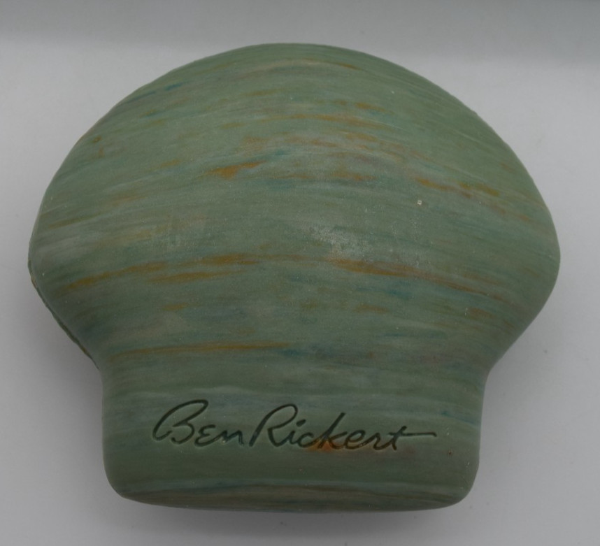 Vintage Box of 3 Large Green SEASHELL SOAPS By Ben Rickert NIB