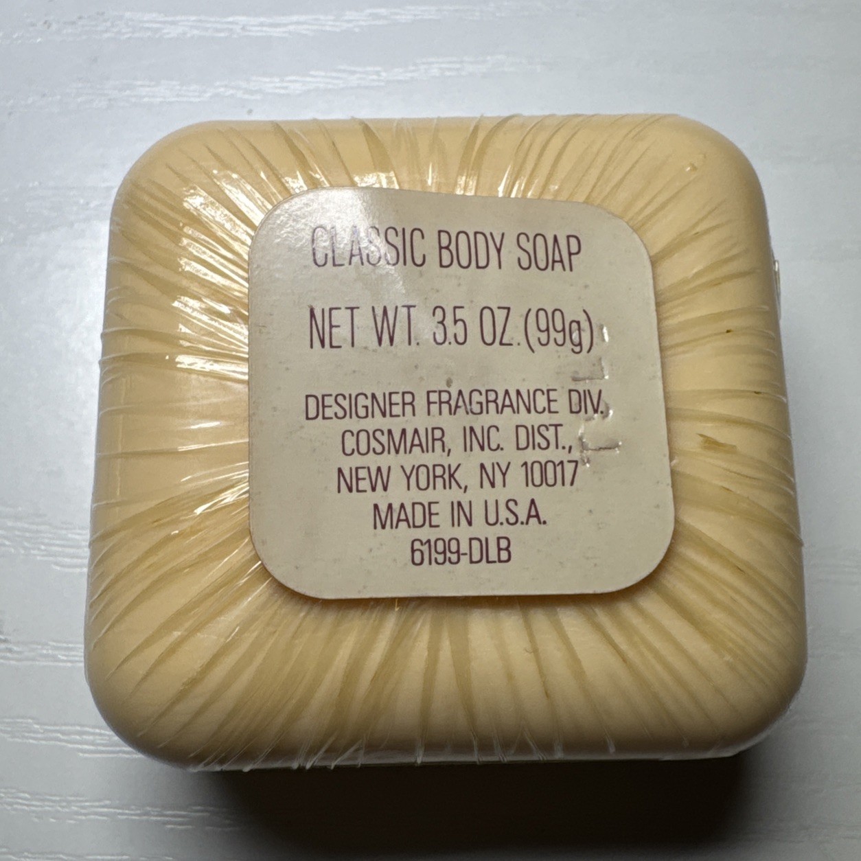 NIB Vintage Polo Ralph Lauren 3.5 Oz. Classic Body Soap Made in USA 1978
