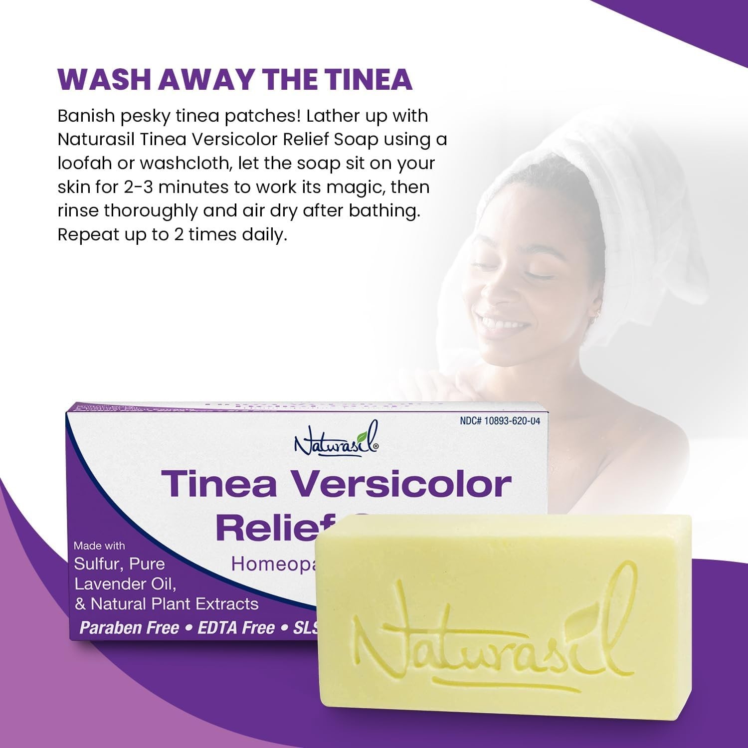 Fast-Acting Antifungal Soap with Micronized Sulfur – Gentle Relief for All Ages
