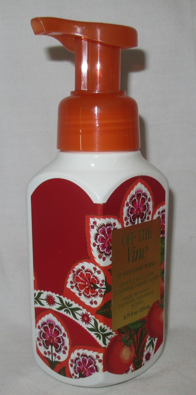 Bath & Body Works Gentle & Clean Foaming Hand Soap Lot Set of 2 OFF THE VINE