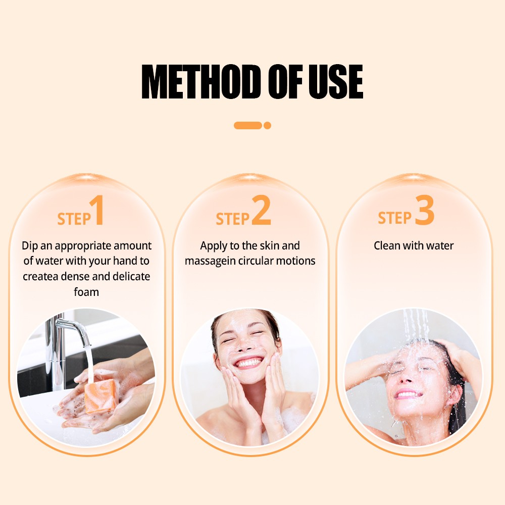Tumeric Soap Skin Whitening Dark Spots lightening Acne Brightening Turmeric