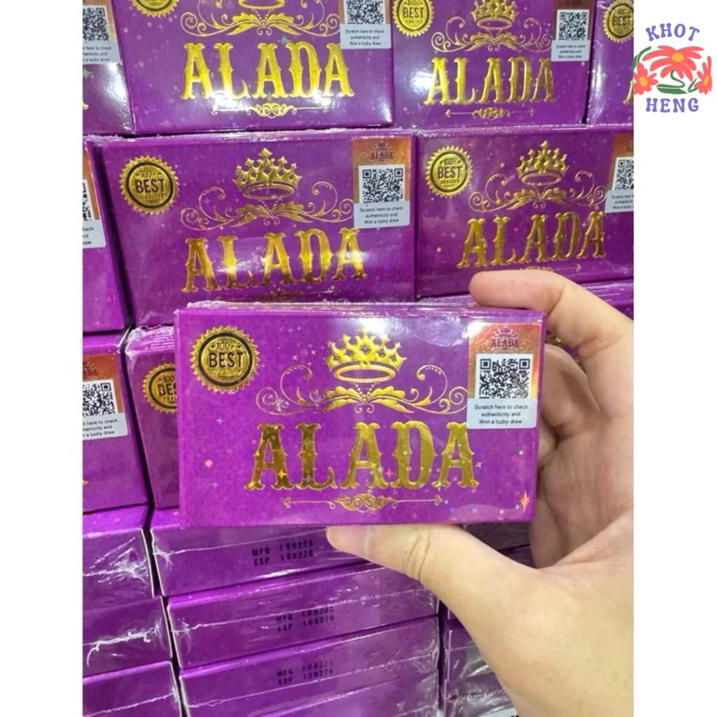 Alada Whitening Soap 3X Naturally Brightening Natural Extract Face & Body 160g