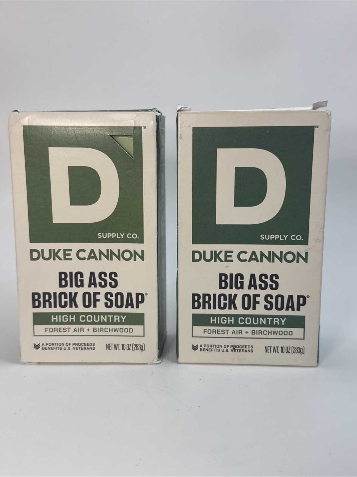 2x- Duke Cannon High Country A$$ Brick of Soap, 10oz EA – BRAND NEW