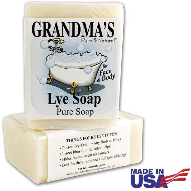 Remwood 60018 Grandma’s Lye Soap 6 Oz