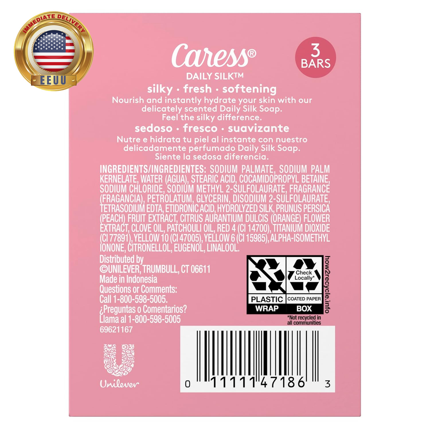 Beauty Bar Soap for Noticeably Silky Soft Skin Daily Silk Extract and Floral Oil