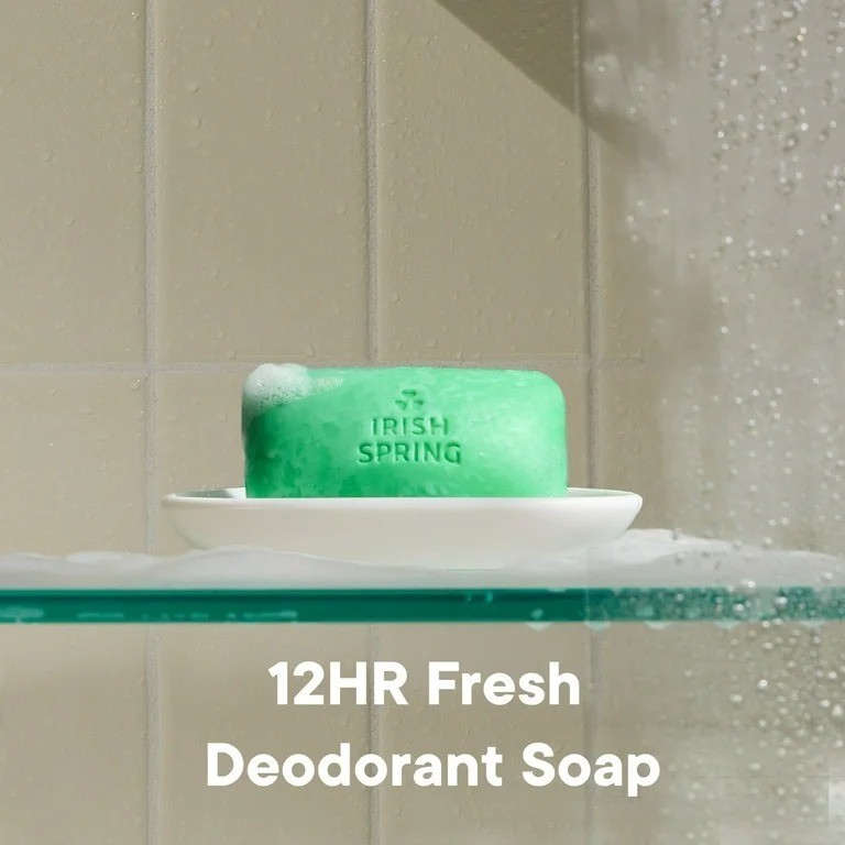 Irish Spring Bar Soap Original Clean 3.7 oz 2 Pack Deodorant Soap