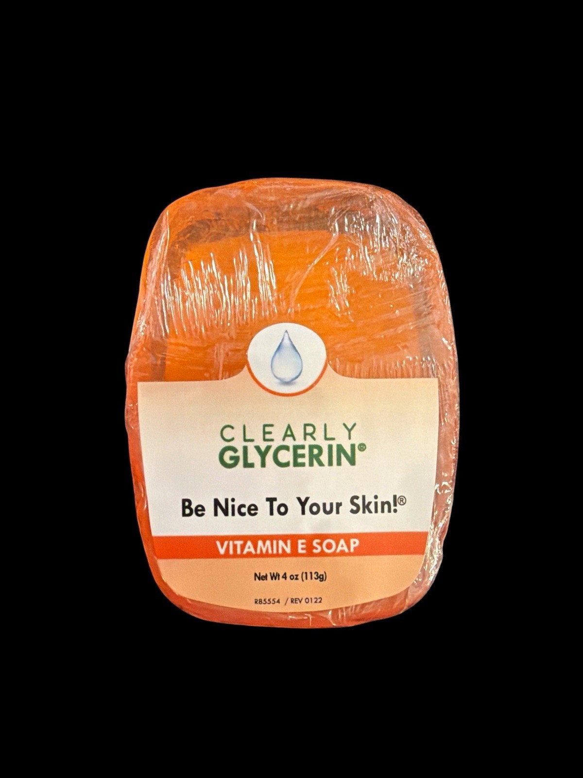 Clearly Glycerin Vitamin E Bar Soap 4 Oz Brand New