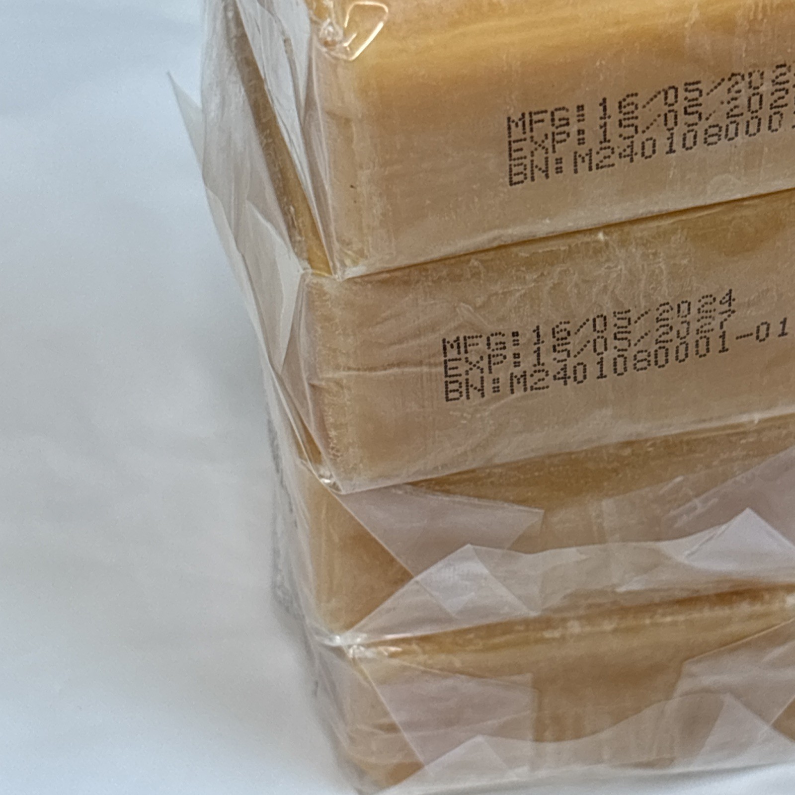 Lot of 4 Small Liyalan Bar Soap Turmeric 110g Each NEW Facial Cleanser body Wash