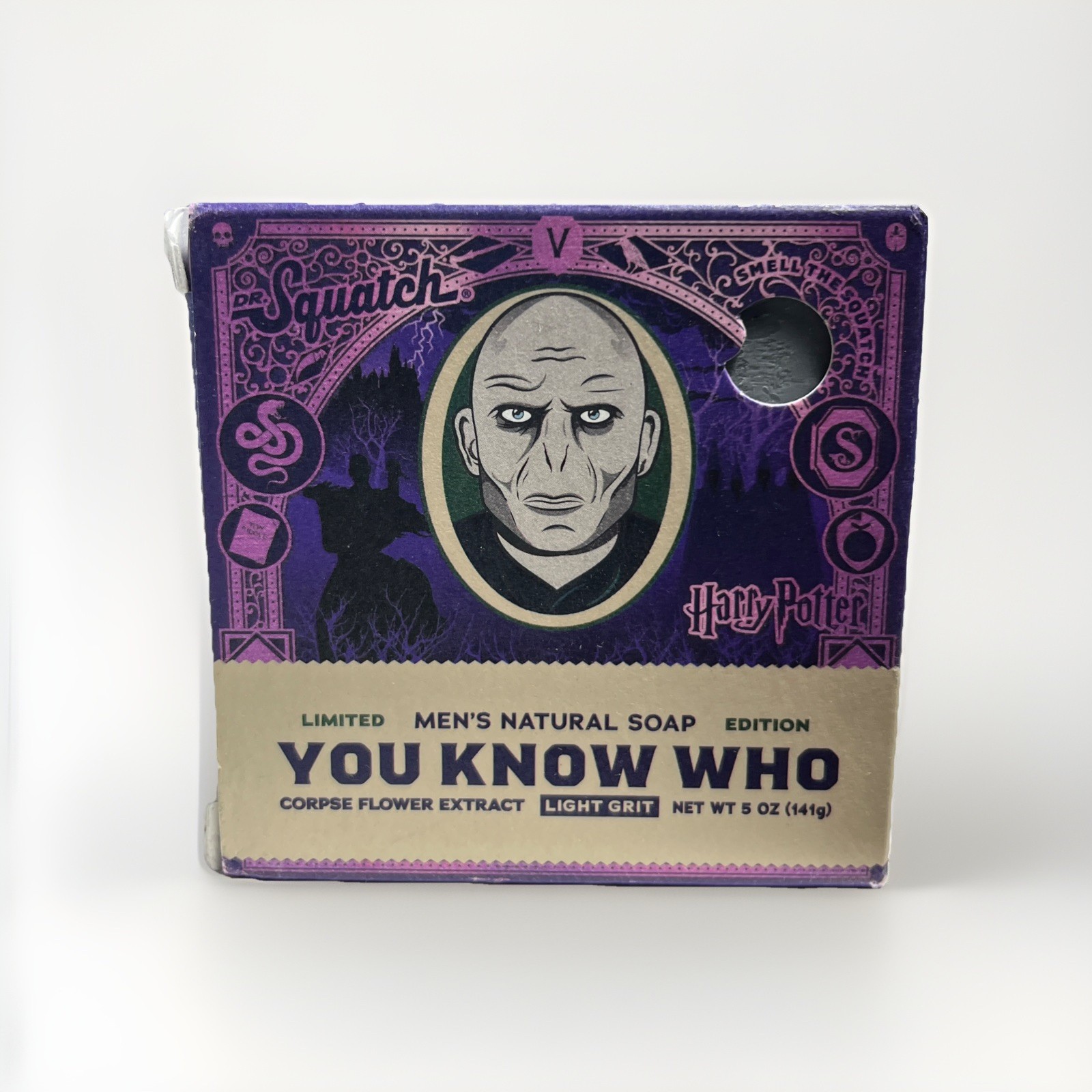 Dr Squatch “HARRY POTTER COLLECTION” Limited Edition Soap Bar – 5oz You Know Who