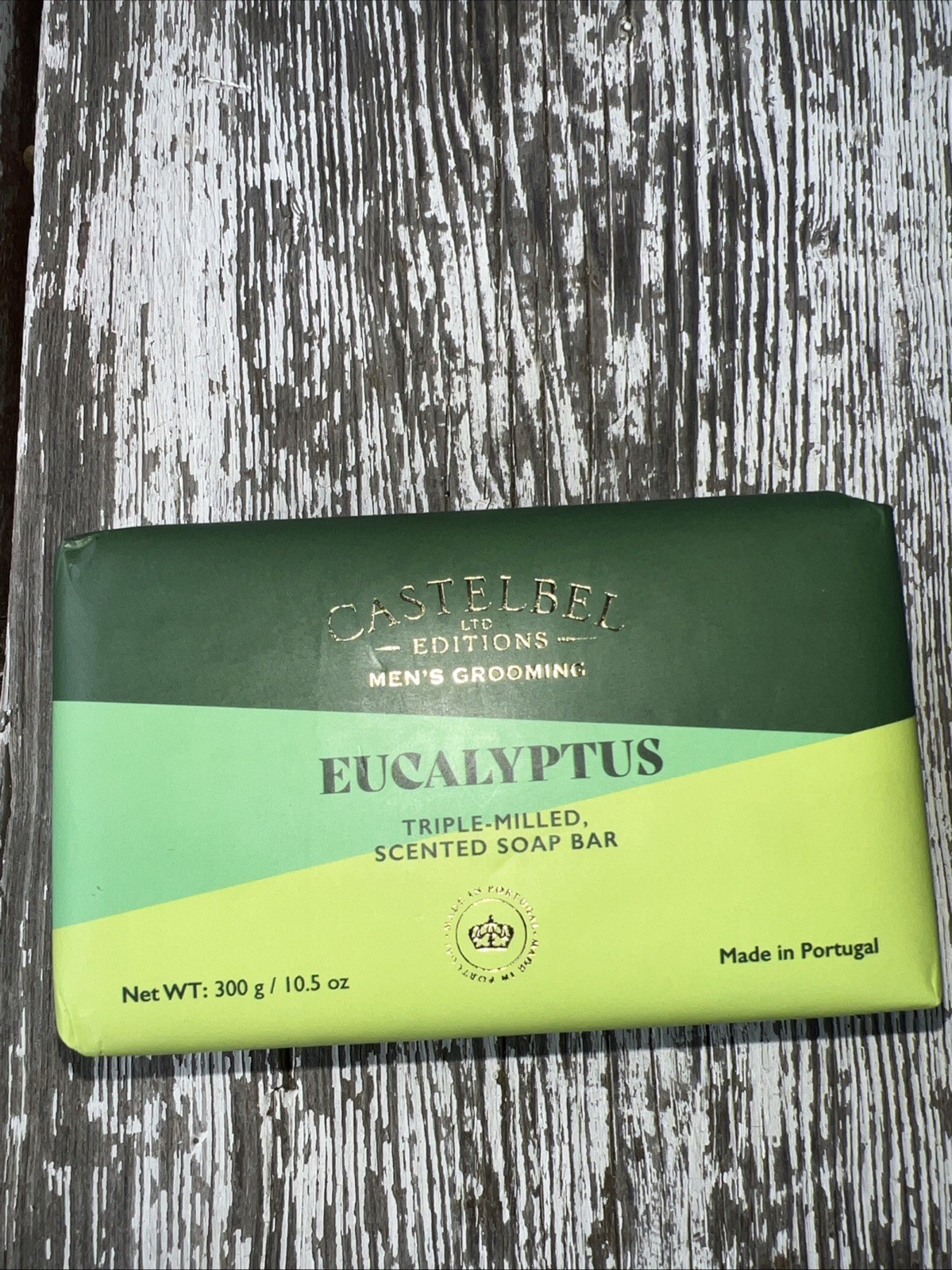 EUCALYPTUS LIMITED EDITION by CASTELBEL 10.5 oz SCENTED SOAP BAR SINGLE BAR