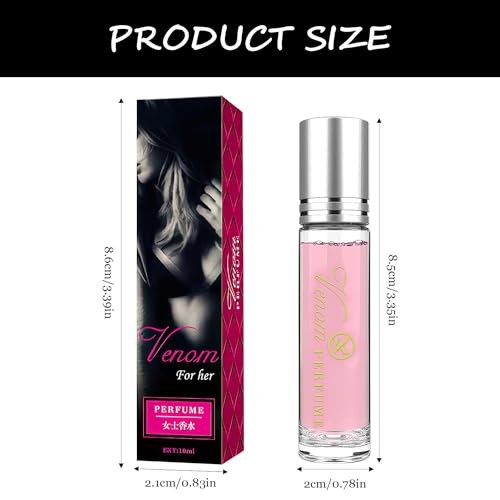 Lunex Phero Concentrated Pheromone Perfume for Women, Long-Lasting, 3-Pack