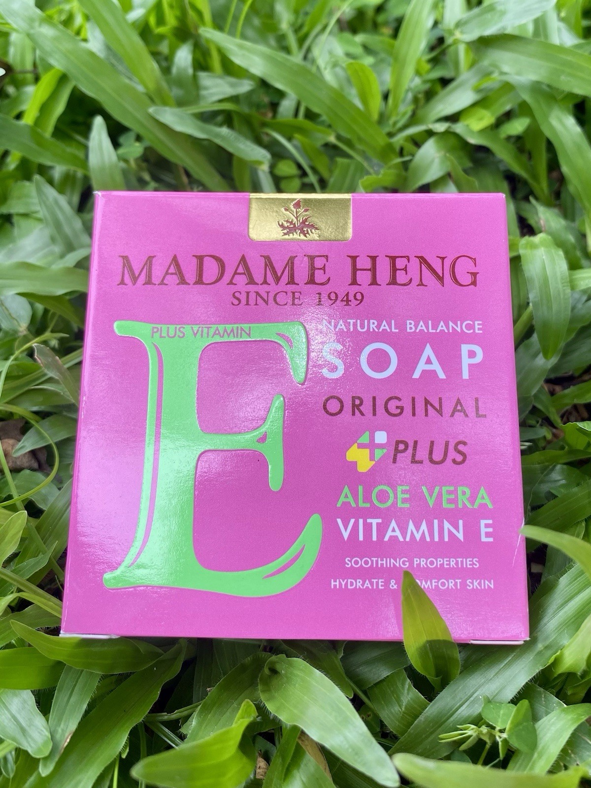 Madame Heng Natural Balance Soap Original Plus Aloe Vera Vitamin E 150g x 2 Bars
