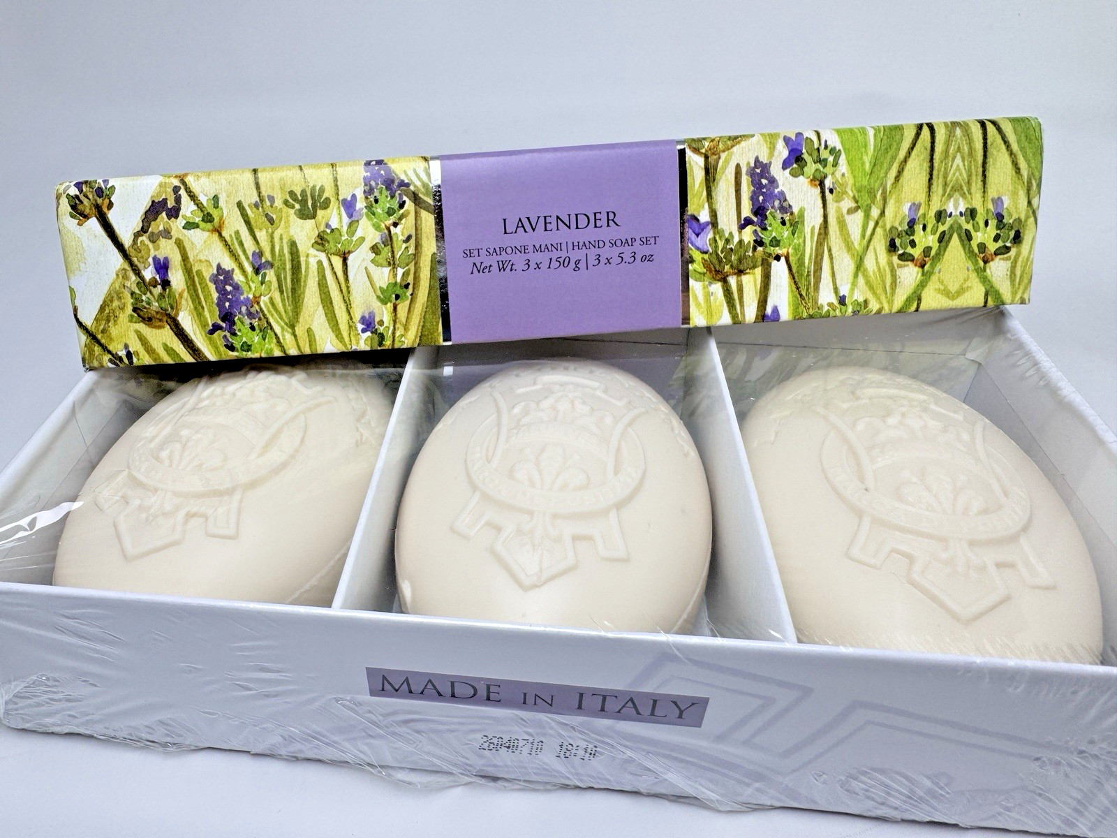 La Florentina Italy Lavender Lemon Citrus Iris 9 Bars Soap Multi-Set 44.7 Oz