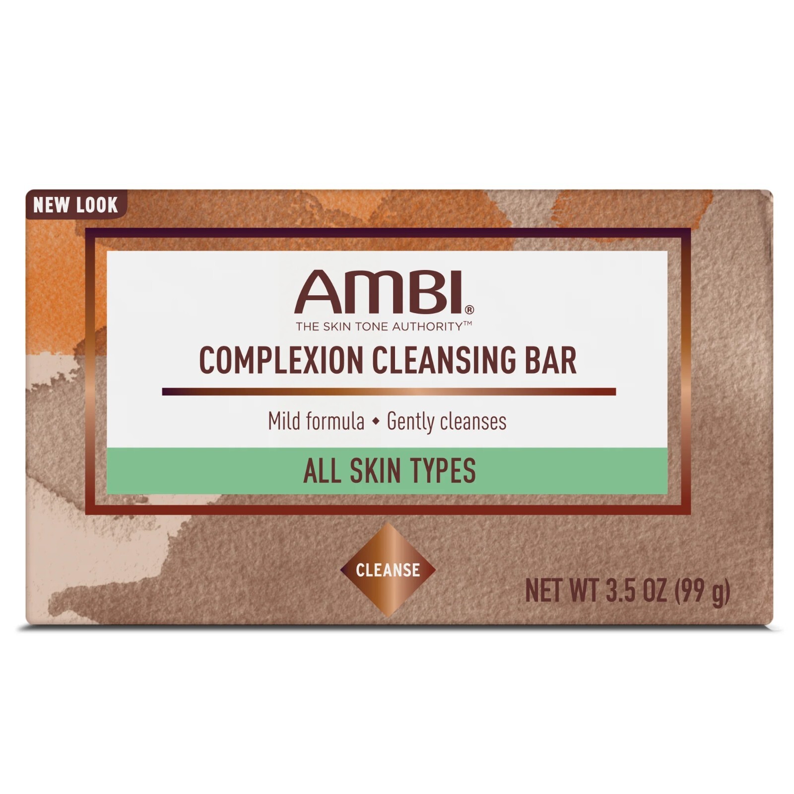 AMBI SKINCARE COMPLEXION CLEANSING BAR LIGHT FRESH SCENT 3.5 OZ