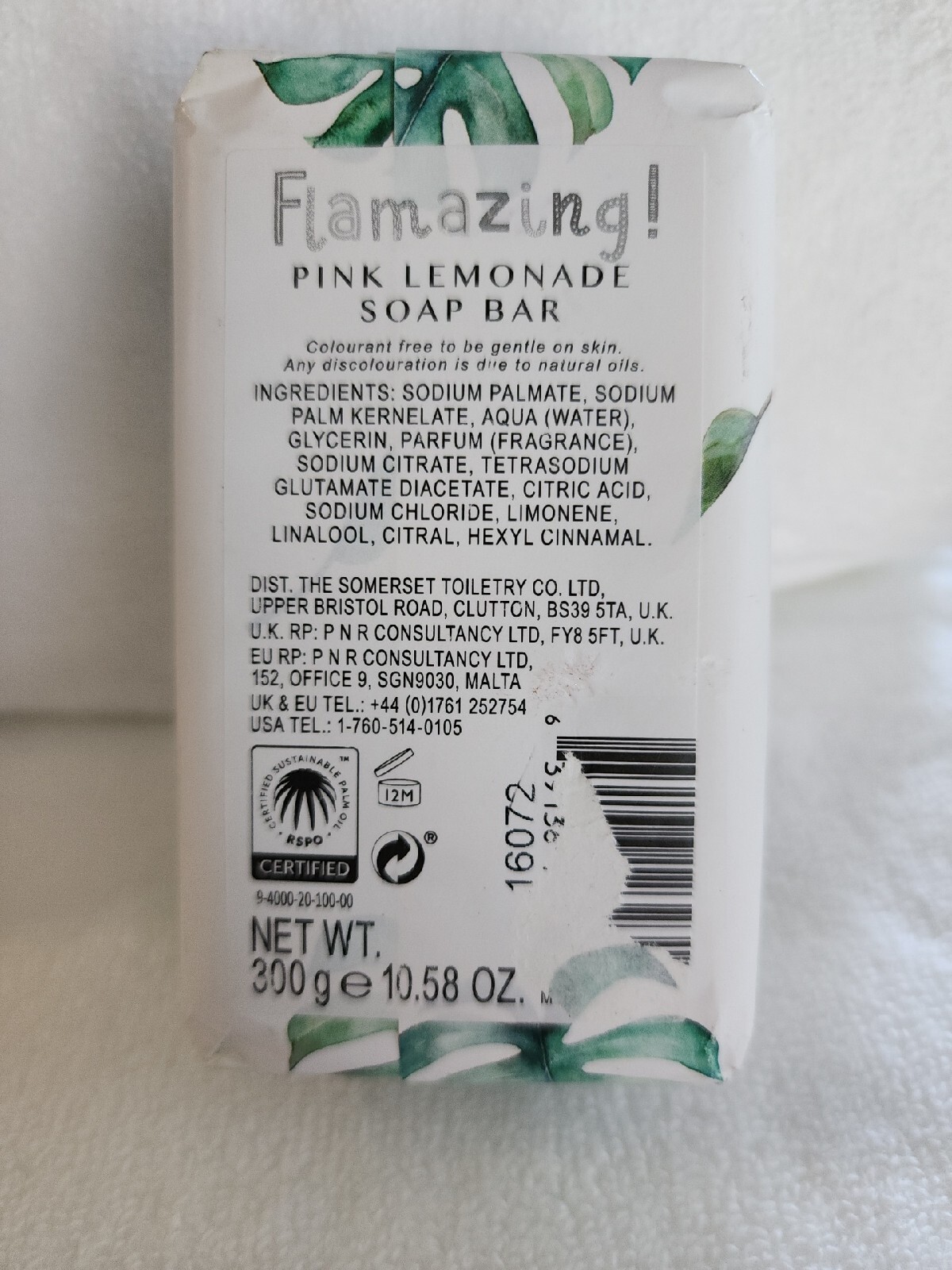YOU ARE FLAMAZING! Asquith & Somerset PINK LEMONADE SOAP. 10.58 oz.
