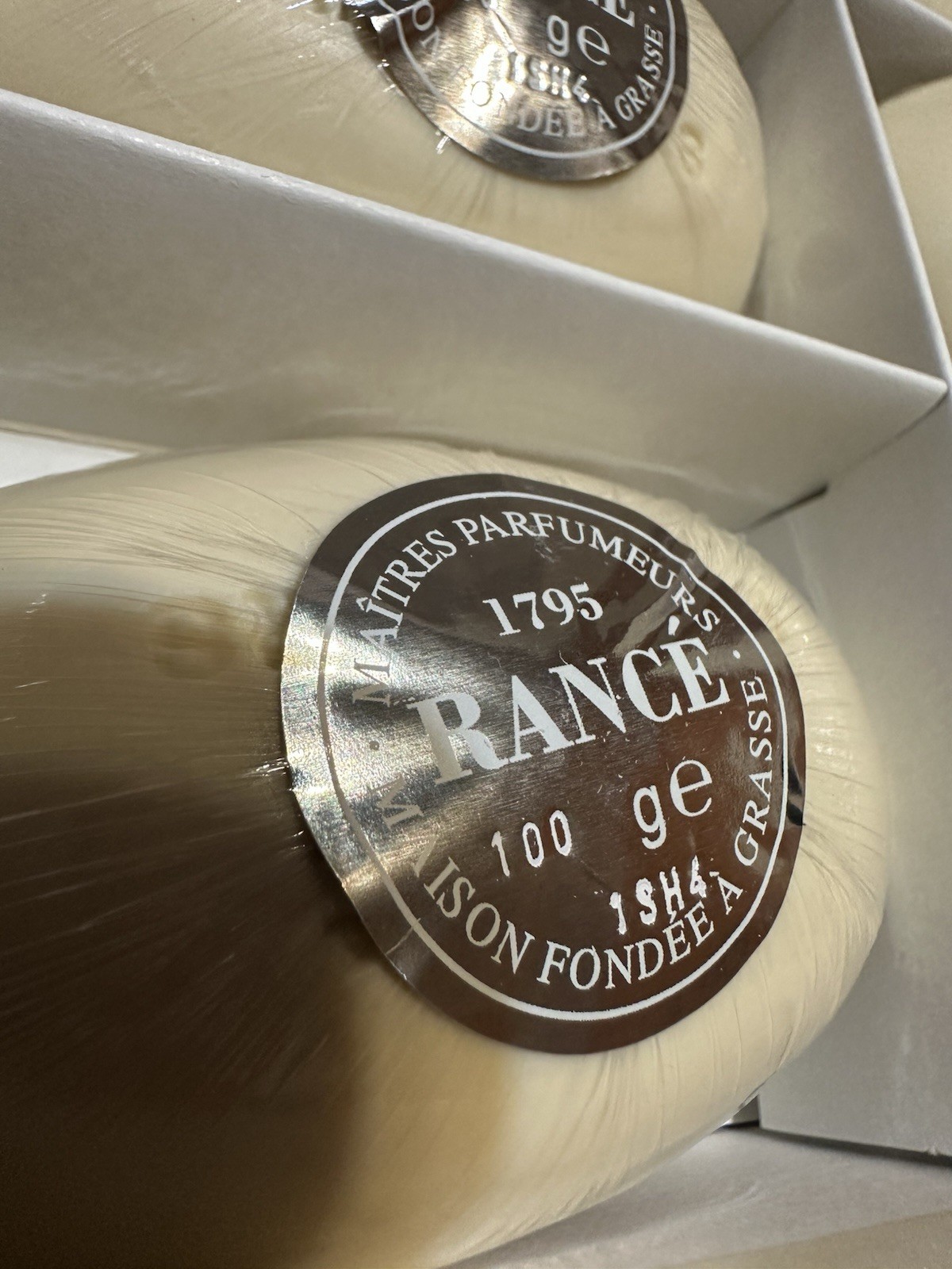 NEW Rancé Crème Savon Extra Gardenia 6-Pack Bath Soap Set Hands Body 100g each