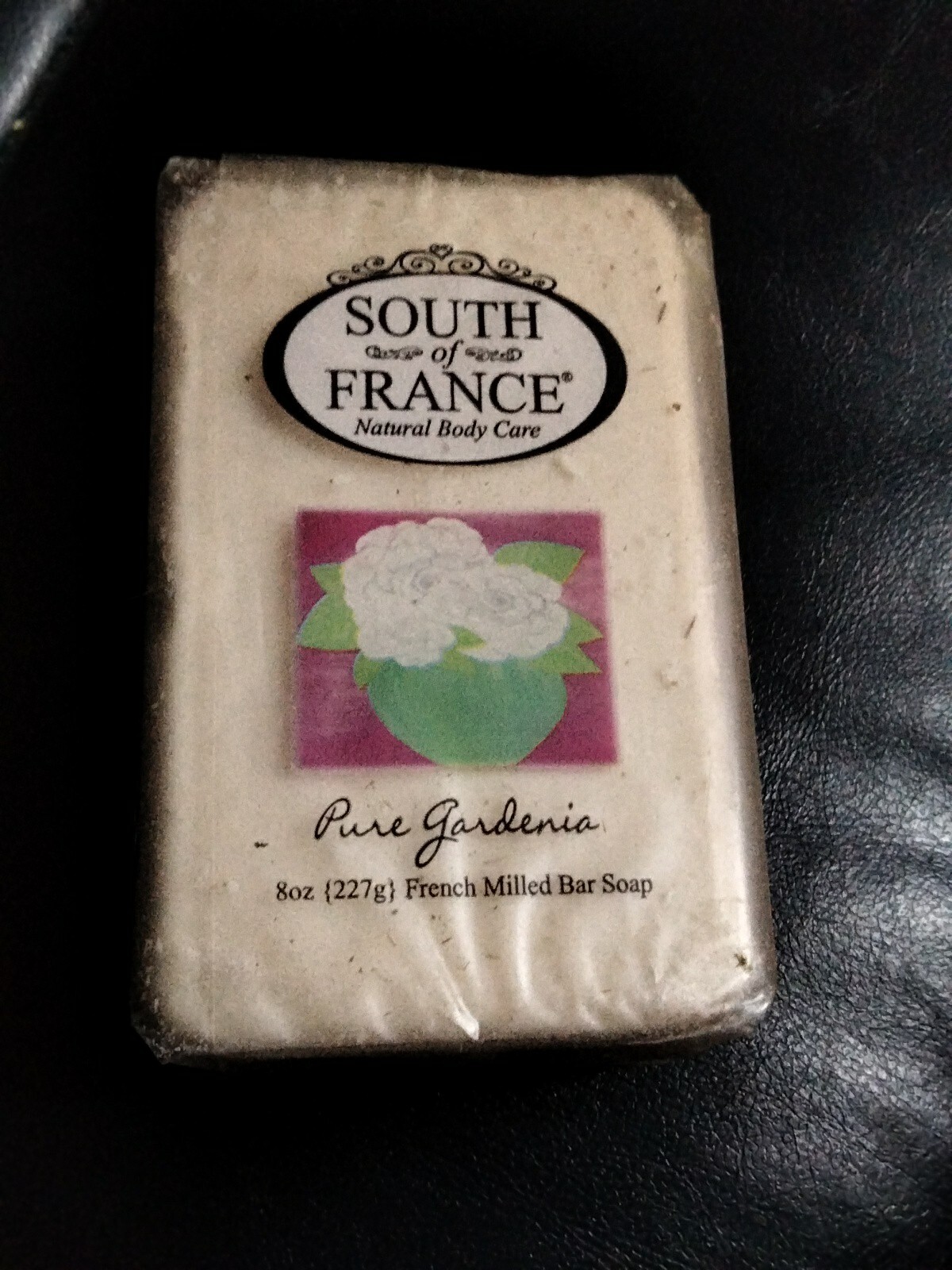 South of France Natural Body Care French Milled Bar Soap Pure Gardenia Scent