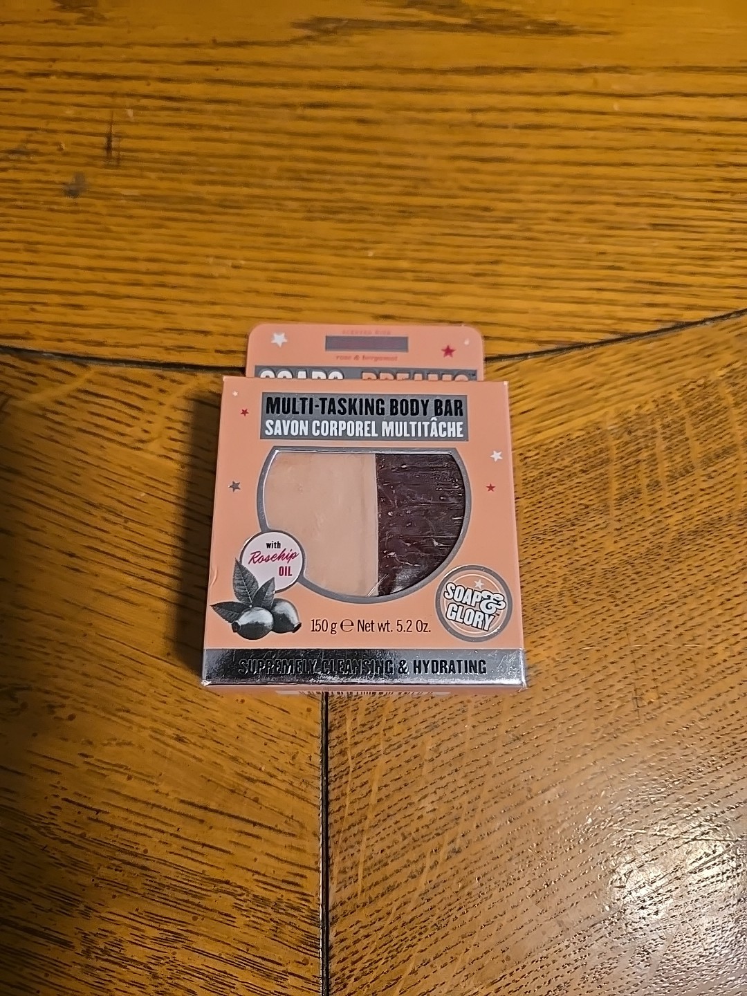 NEW Soap & Glory Original Pink “Soaps & Dreams” Multi-Tasking Body Bar 5.2 oz.