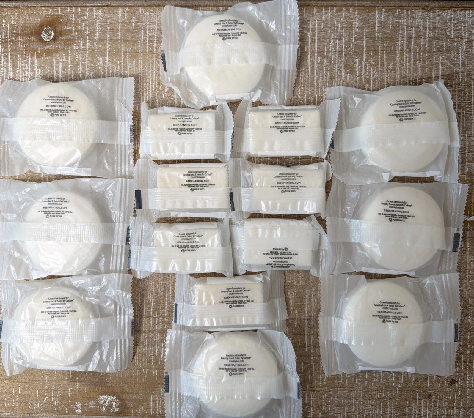 Beekman 1802 White Water Collection Travel Size Soap Bars 8 Massage 7 Facial